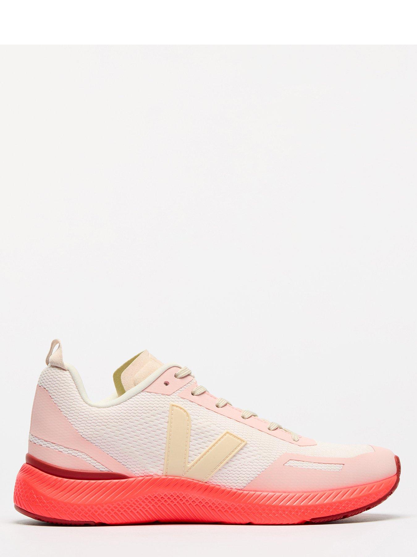  image of veja-womens-impala-trainers-pinkred