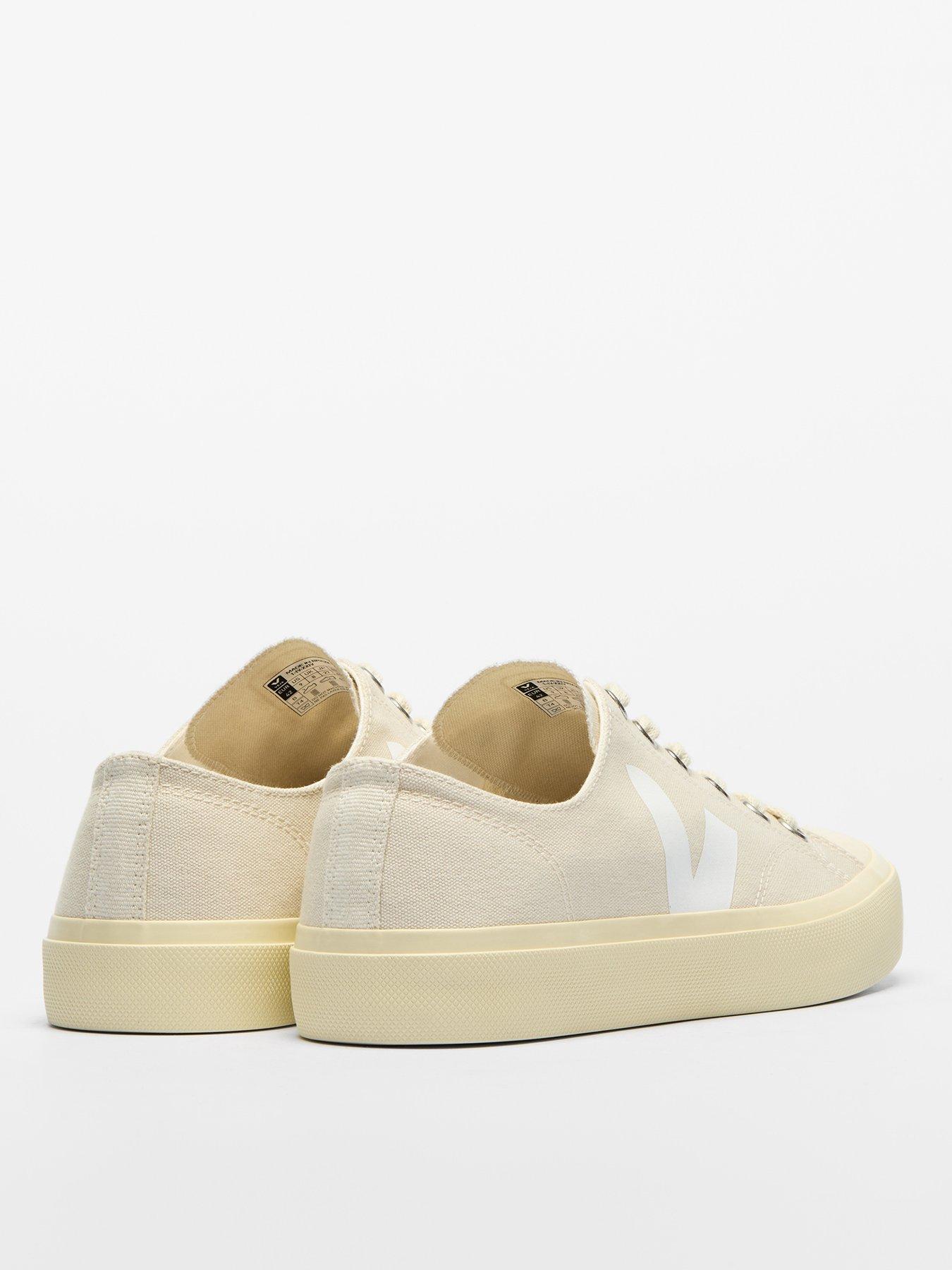  image of veja-womens-wata-ii-low-trainers-cream