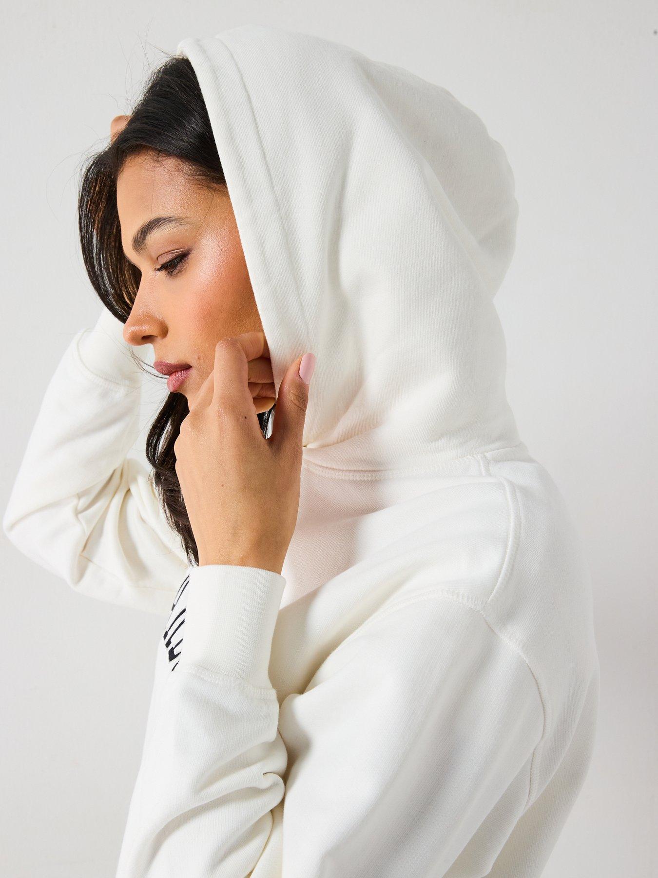  image of barbour-northumberland-hoodie-white