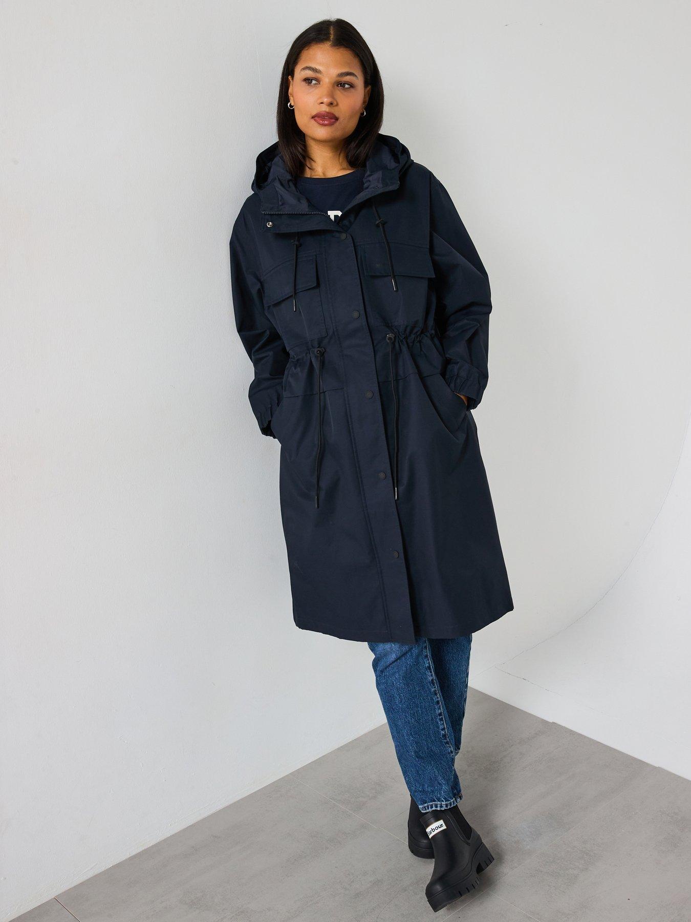 barbour-evie-showerproof-parka-navy