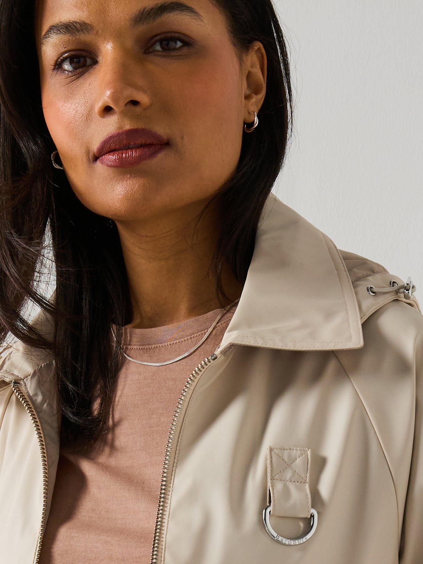 Image 4 of 6 of Barbour June Showerproof Jacket - Beige