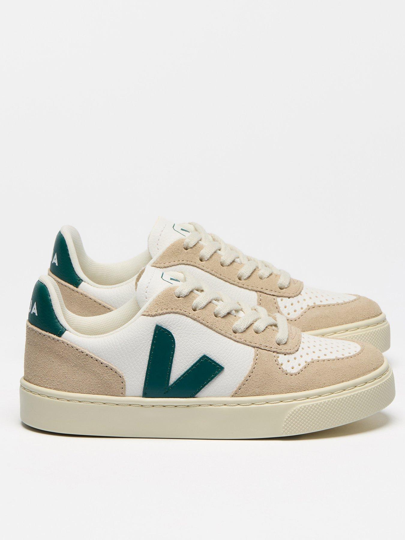 veja-junior-small-v-10-laces-trainers-beige