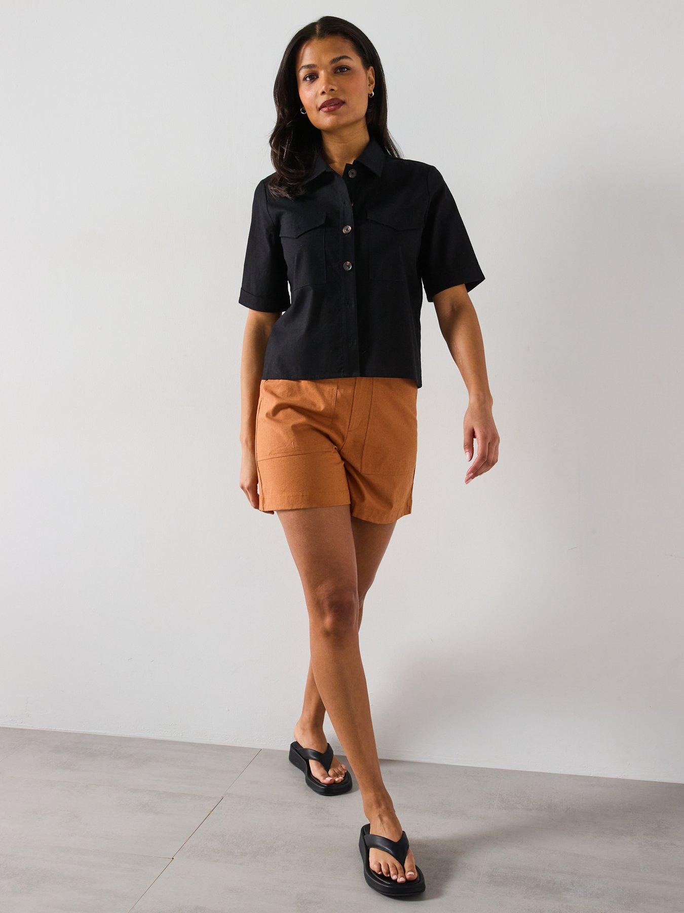  image of barbour-luna-shirt-black