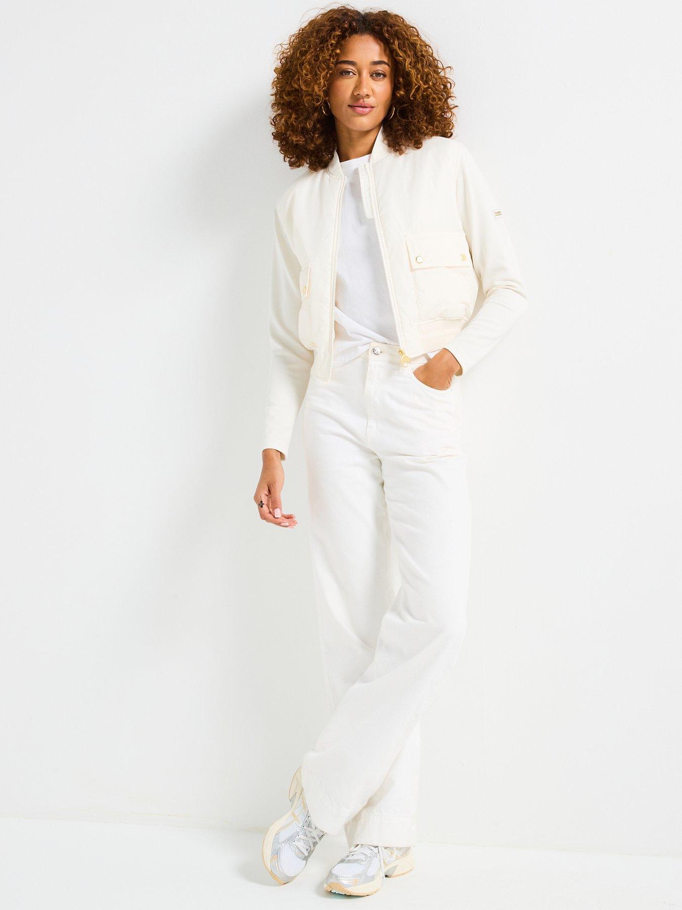  image of barbour-international-bintl-emerson-quilted-sweat-jacket-white