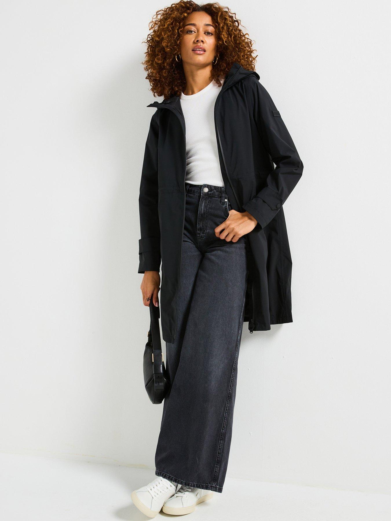  image of barbour-international-longline-kyra-waterproof-jacket-black