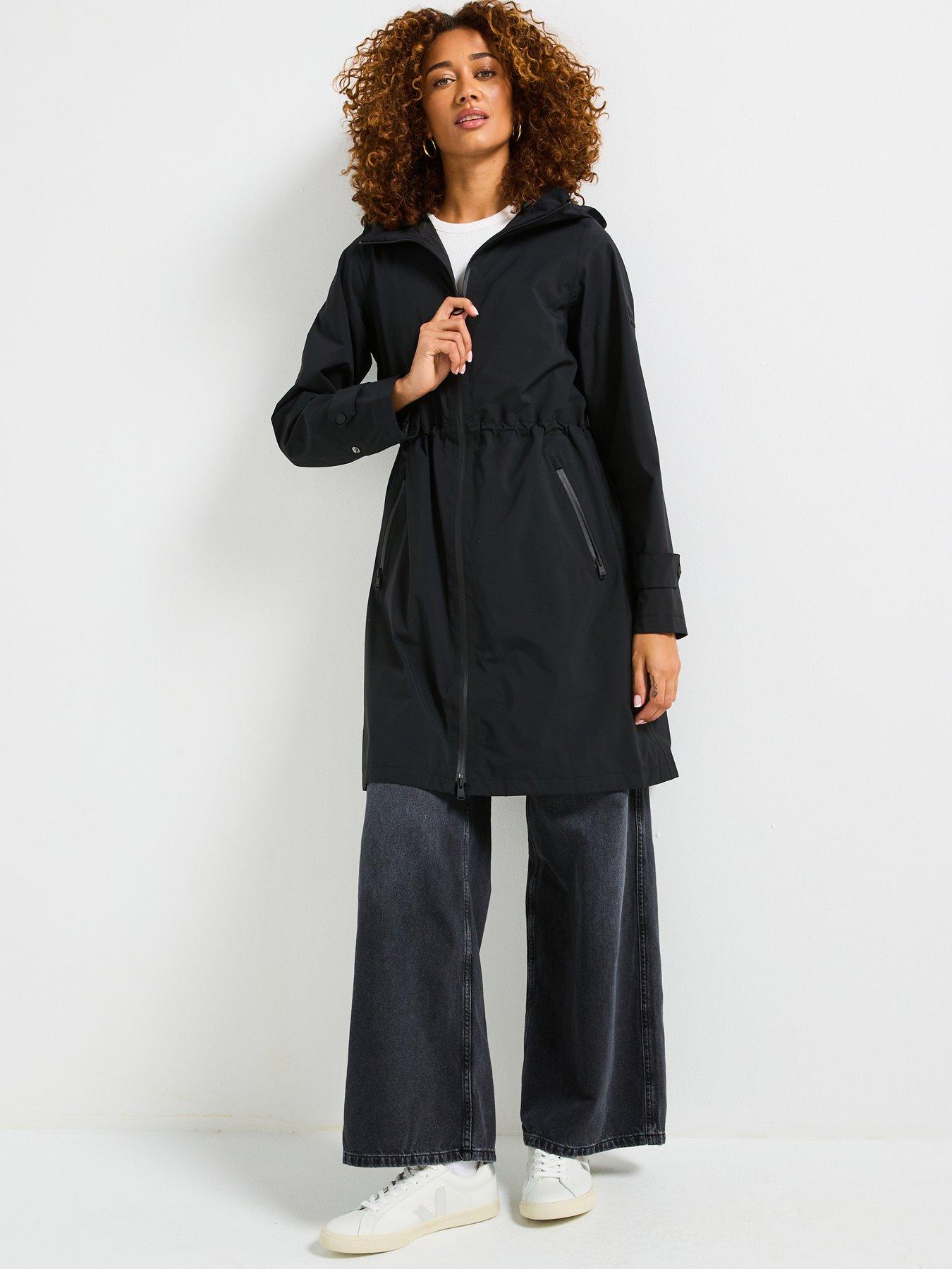  image of barbour-international-longline-kyra-waterproof-jacket-black