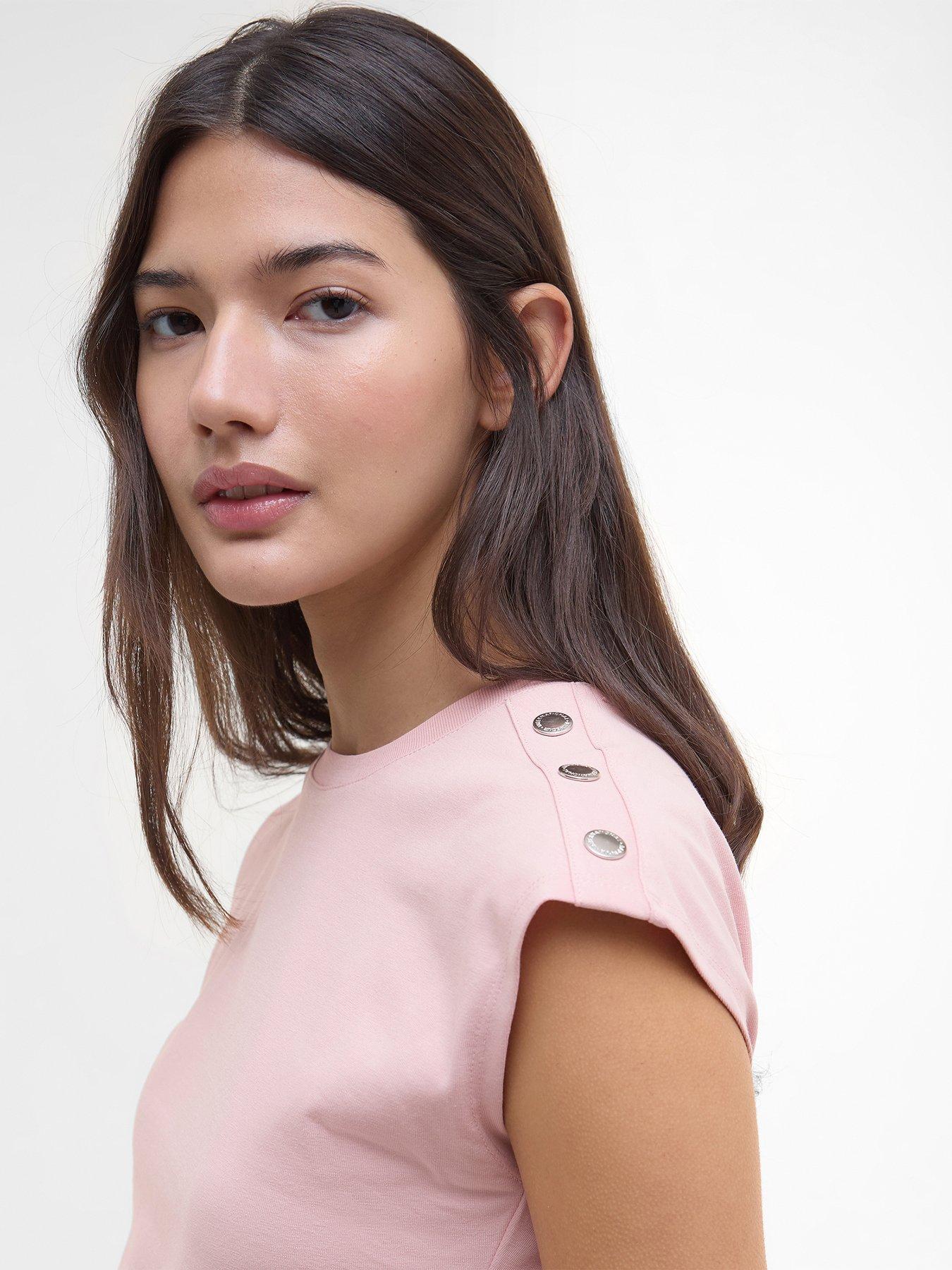  image of barbour-international-priya-top-nbsppink