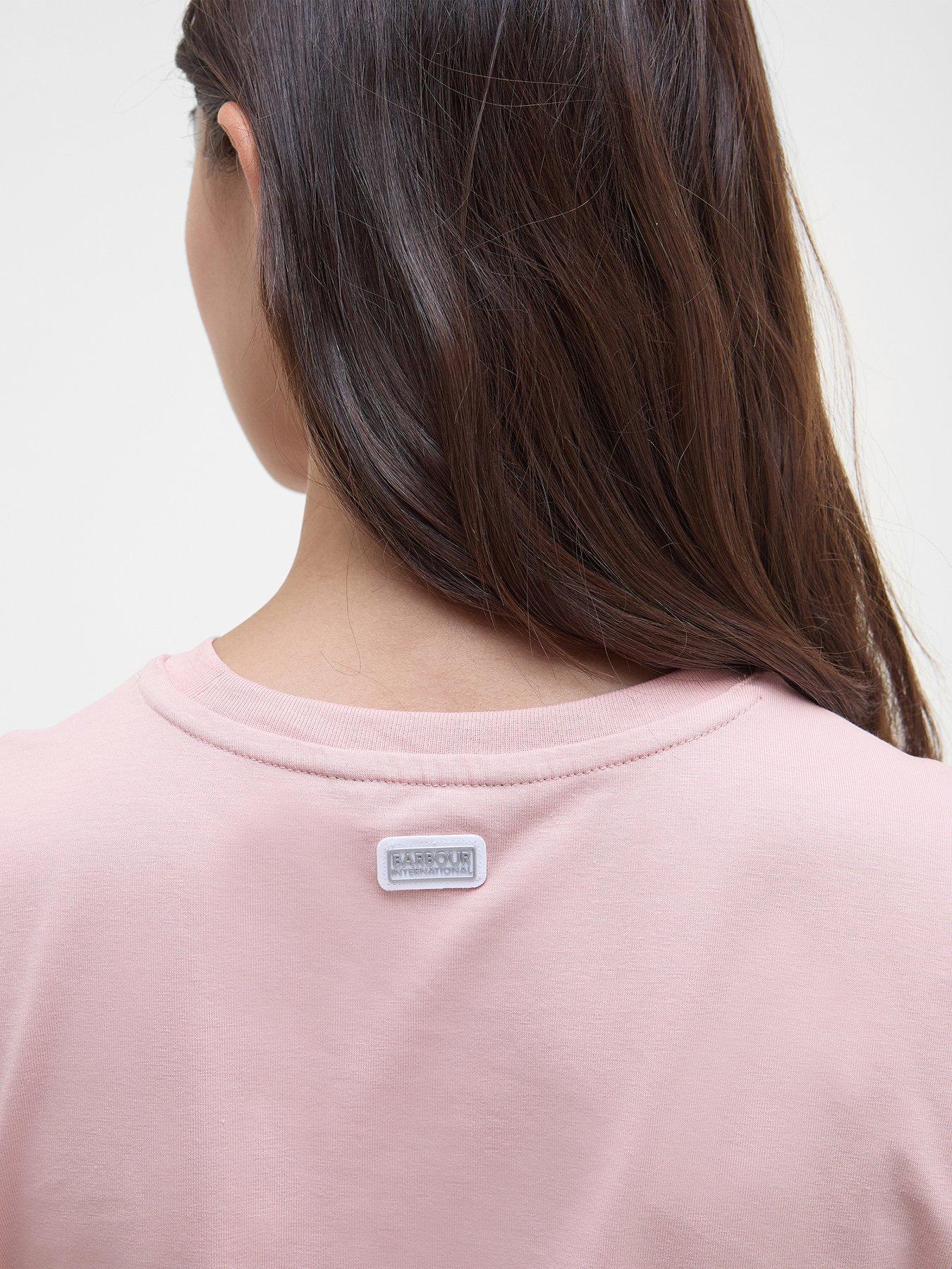  image of barbour-international-priya-top-nbsppink