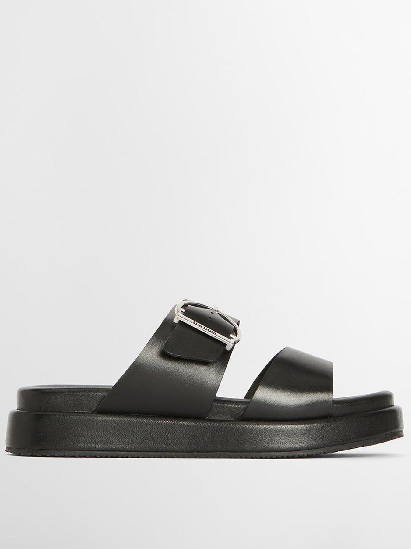 barbour-adele-sandal-black