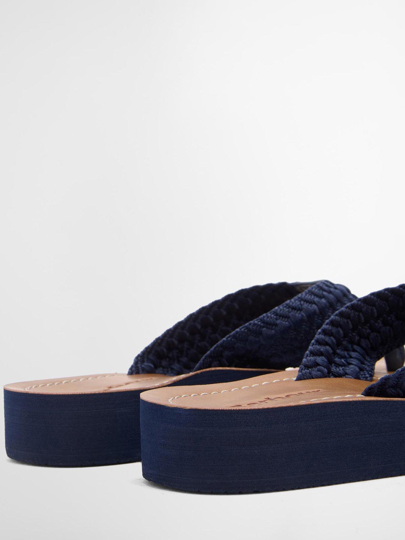 Image 7 of 7 of Barbour Kelburn Beach Sandals - Navy