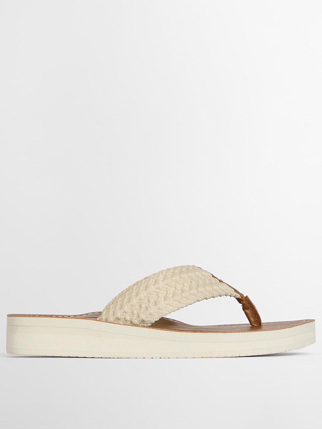 Barbour Kelburn Beach Sandals - White