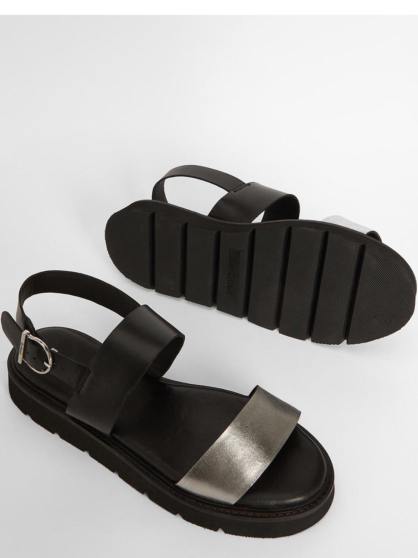 Image 5 of 6 of Barbour Harewood Sandal - Black