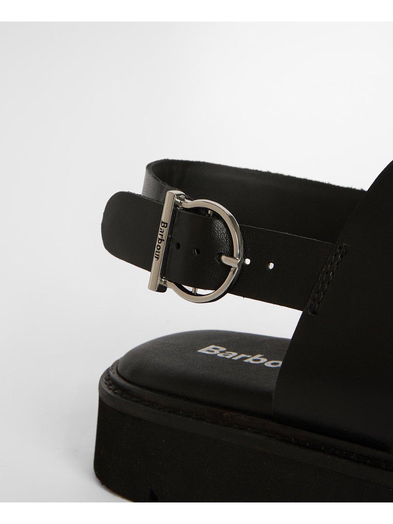 Image 6 of 6 of Barbour Harewood Sandal - Black
