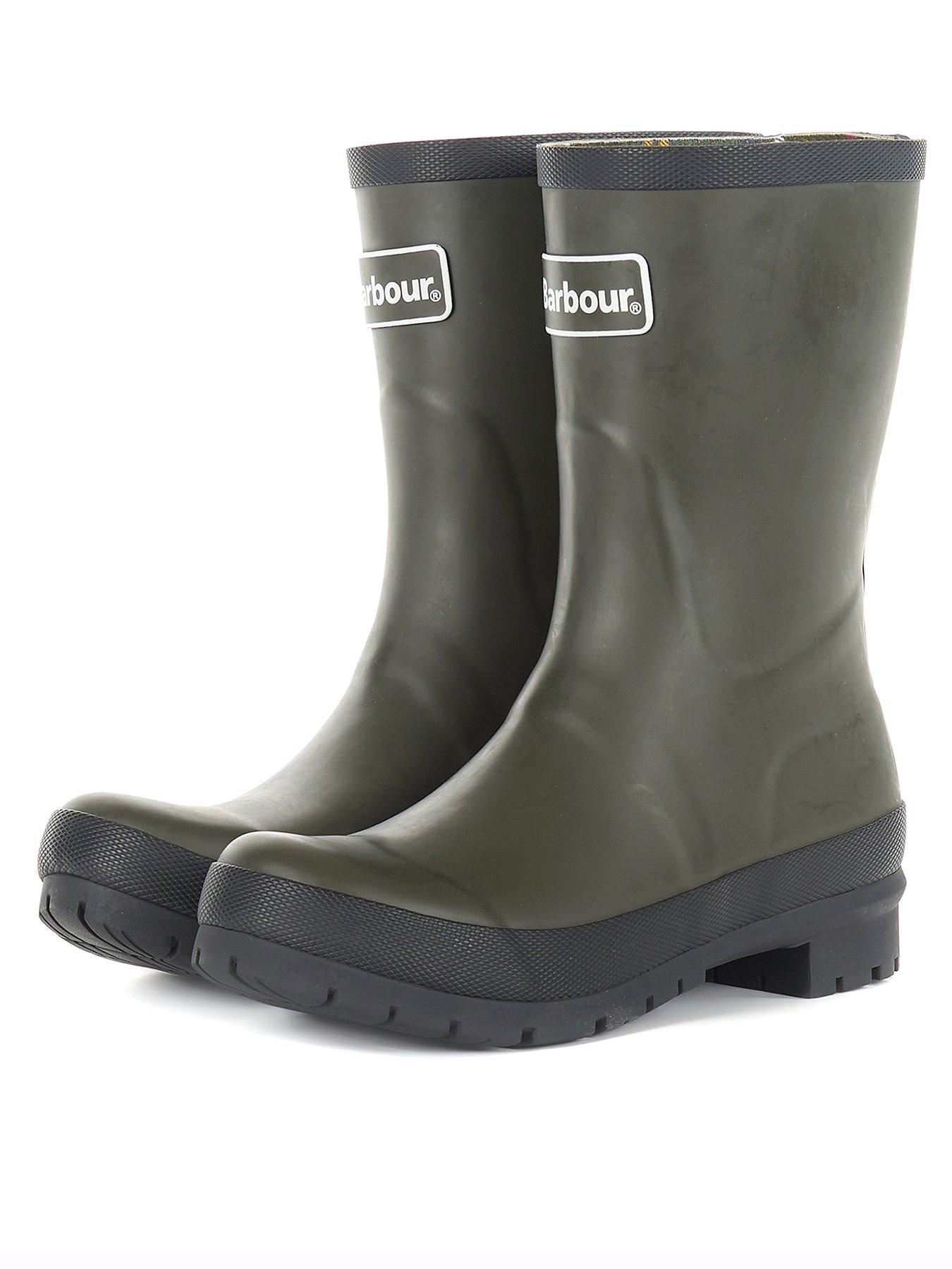  image of barbour-banbury-midi-wellington-boots-khaki