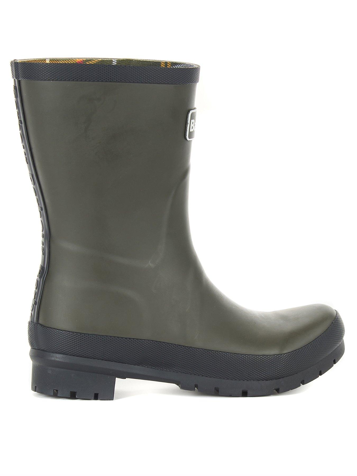  image of barbour-banbury-midi-wellington-boots-khaki