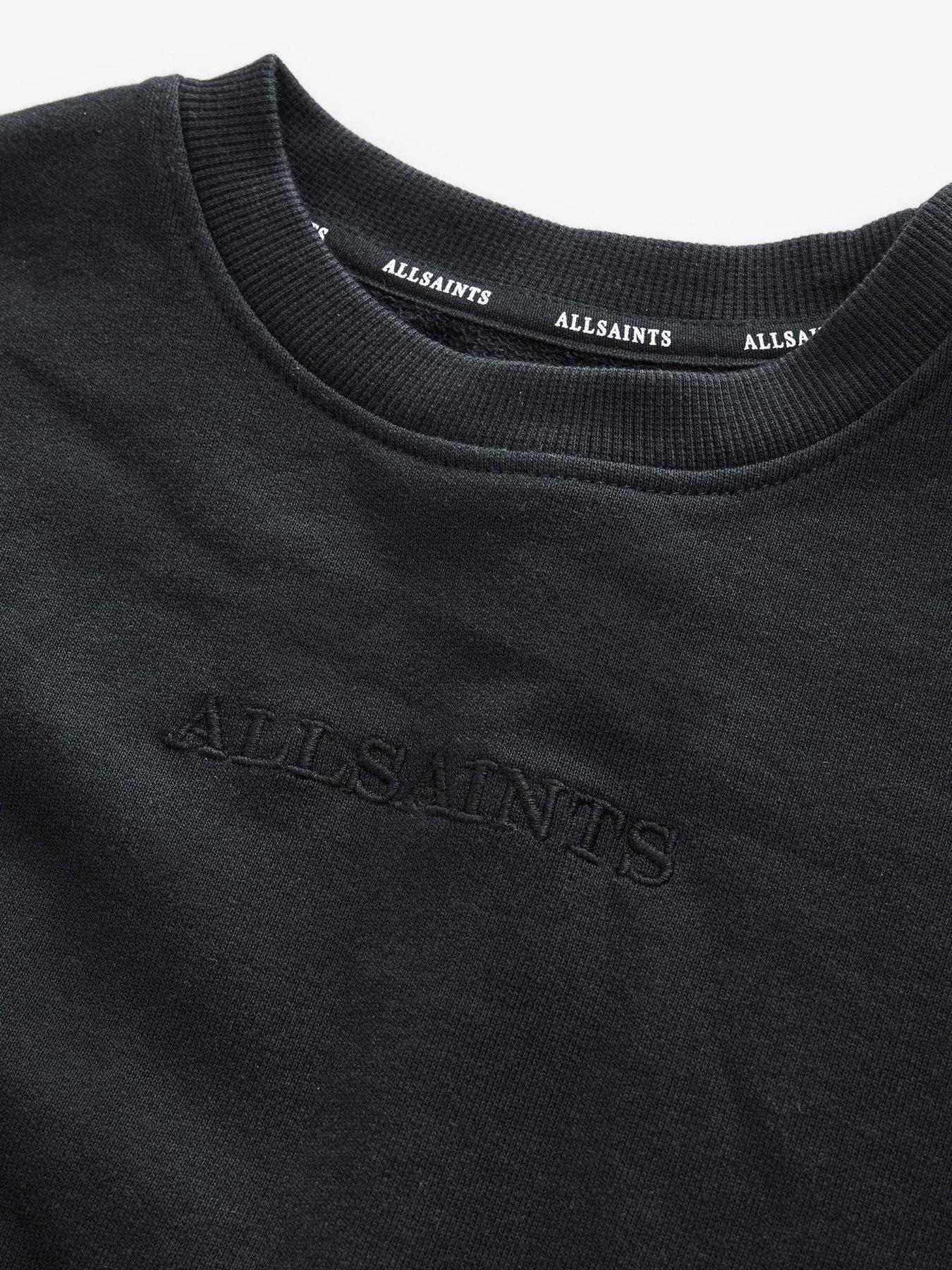  image of smallsaints-girls-gracie-lace-sweat-top-black