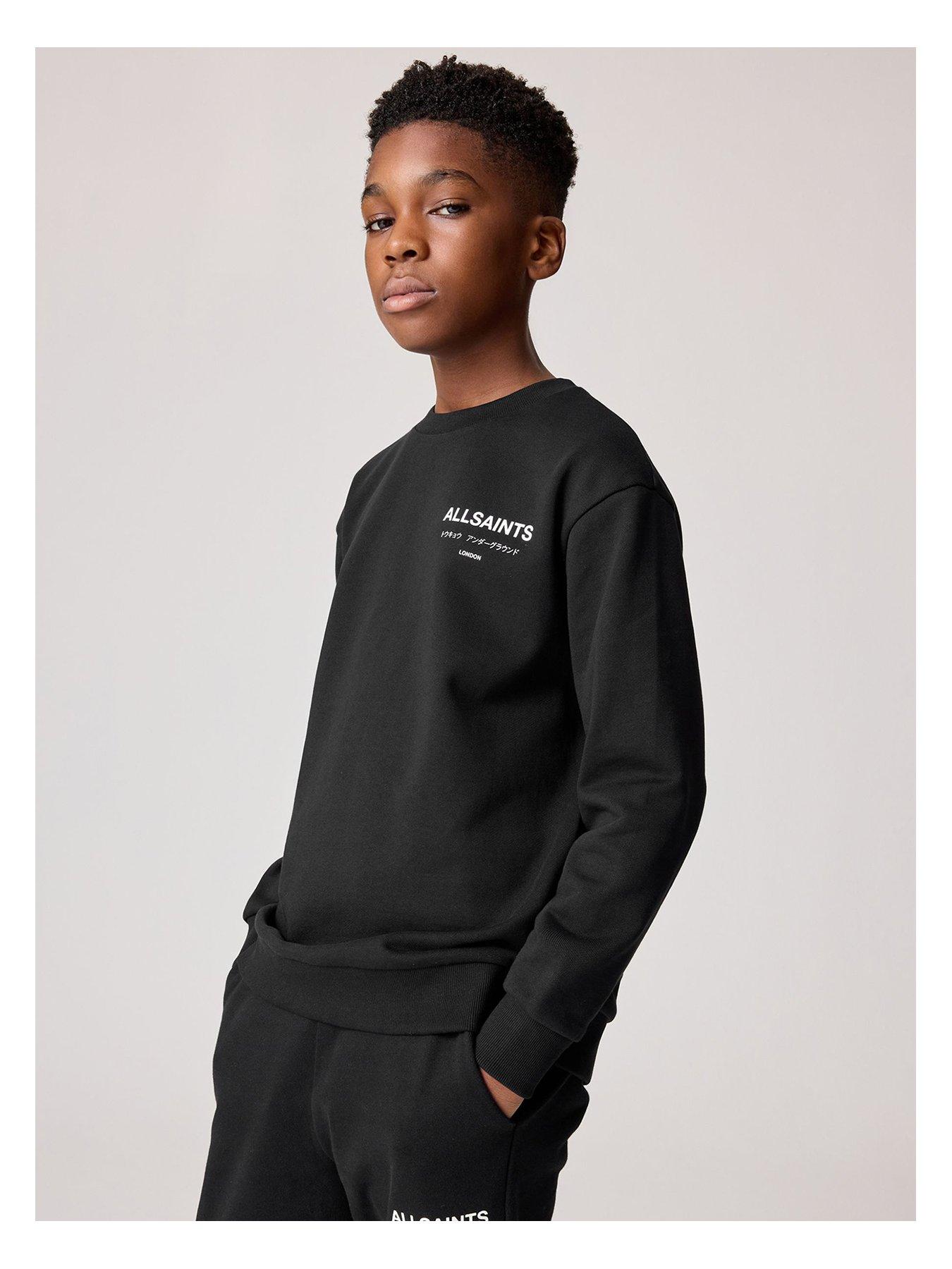  image of smallsaints-boys-underground-sweatshirt-black