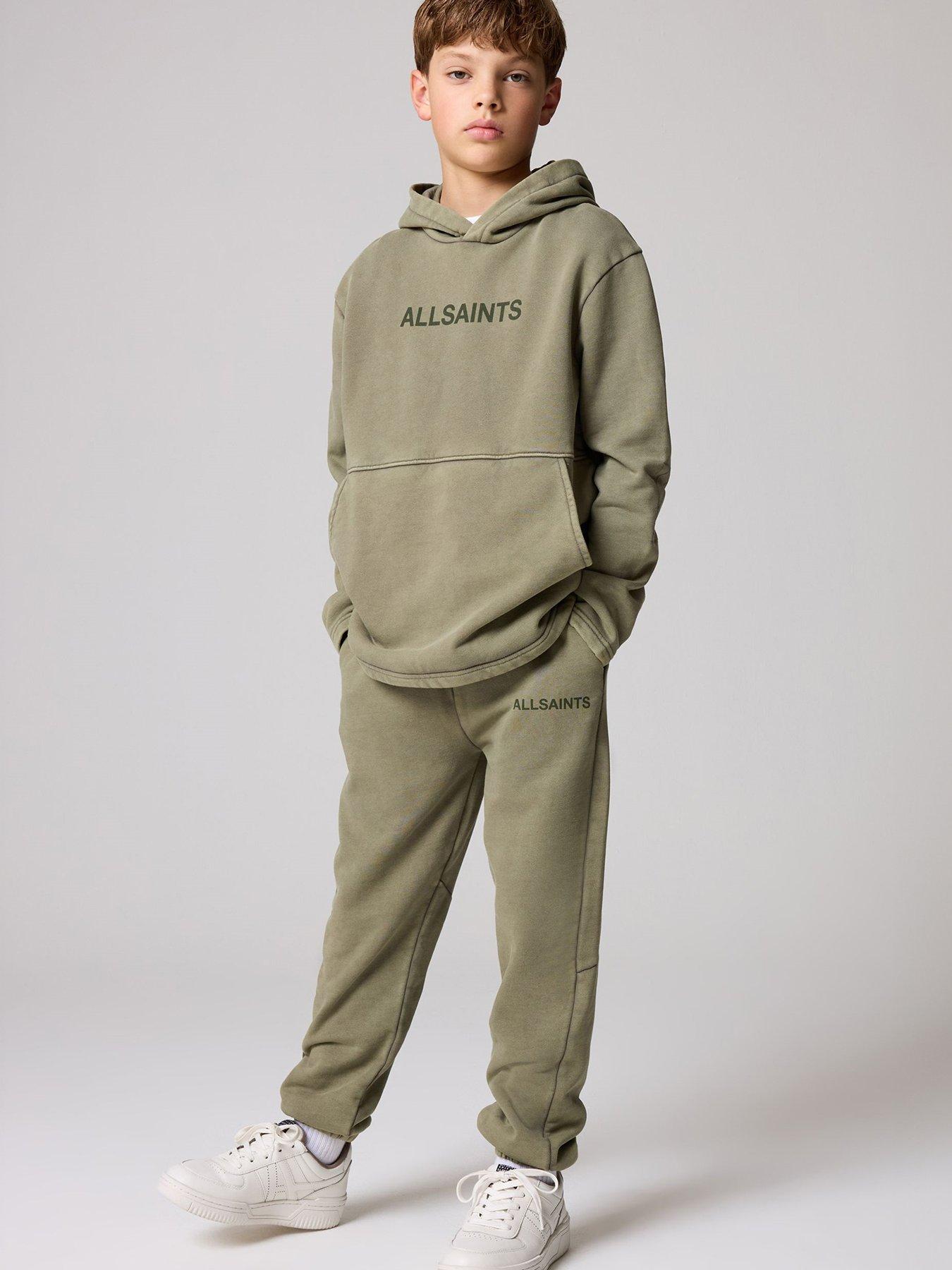 smALLSAINTS Boys Ramskull Hoodie Set - Khaki