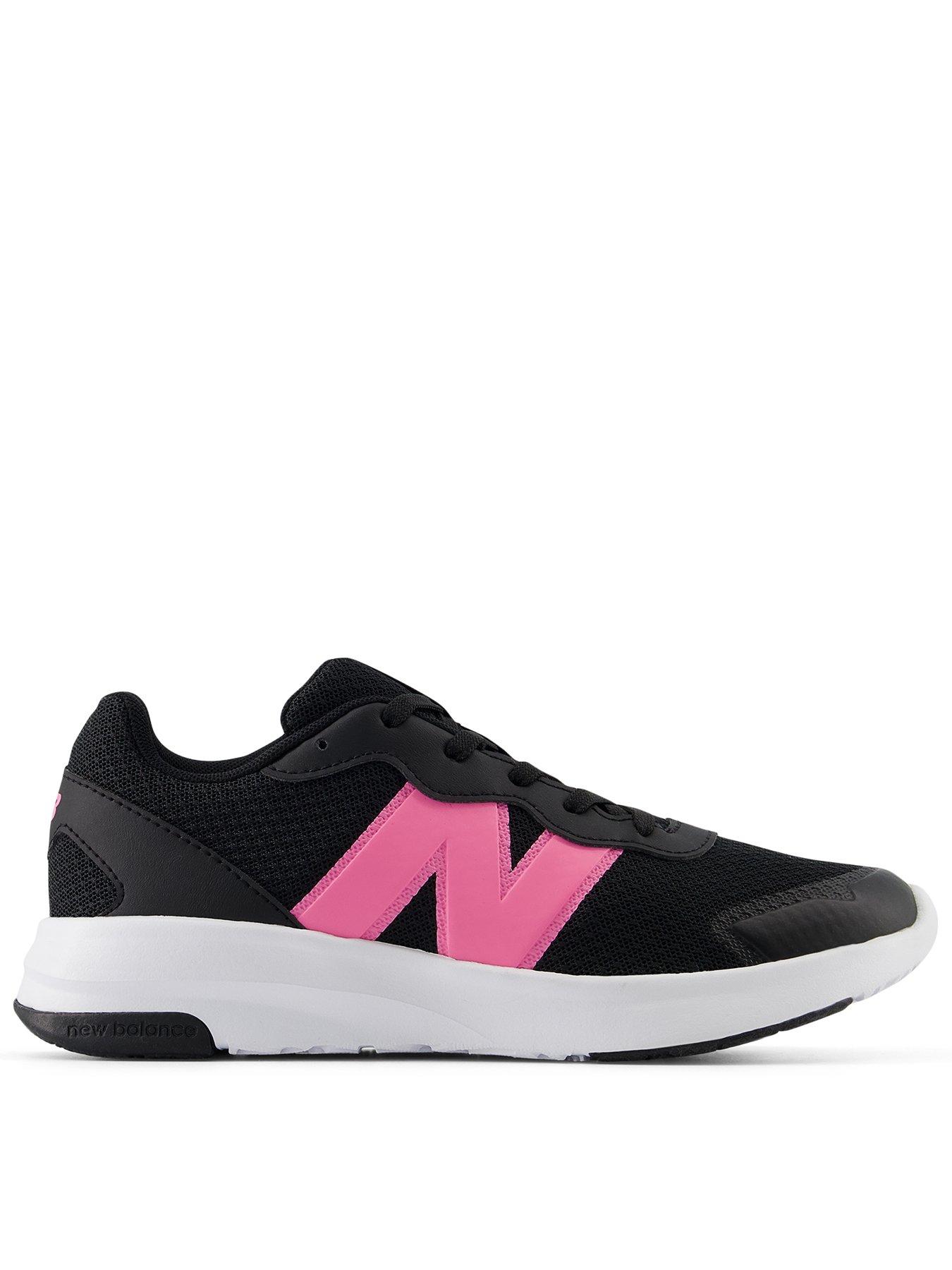 New Balance Junior Girls Running 578 V1 Trainers Black Littlewoods
