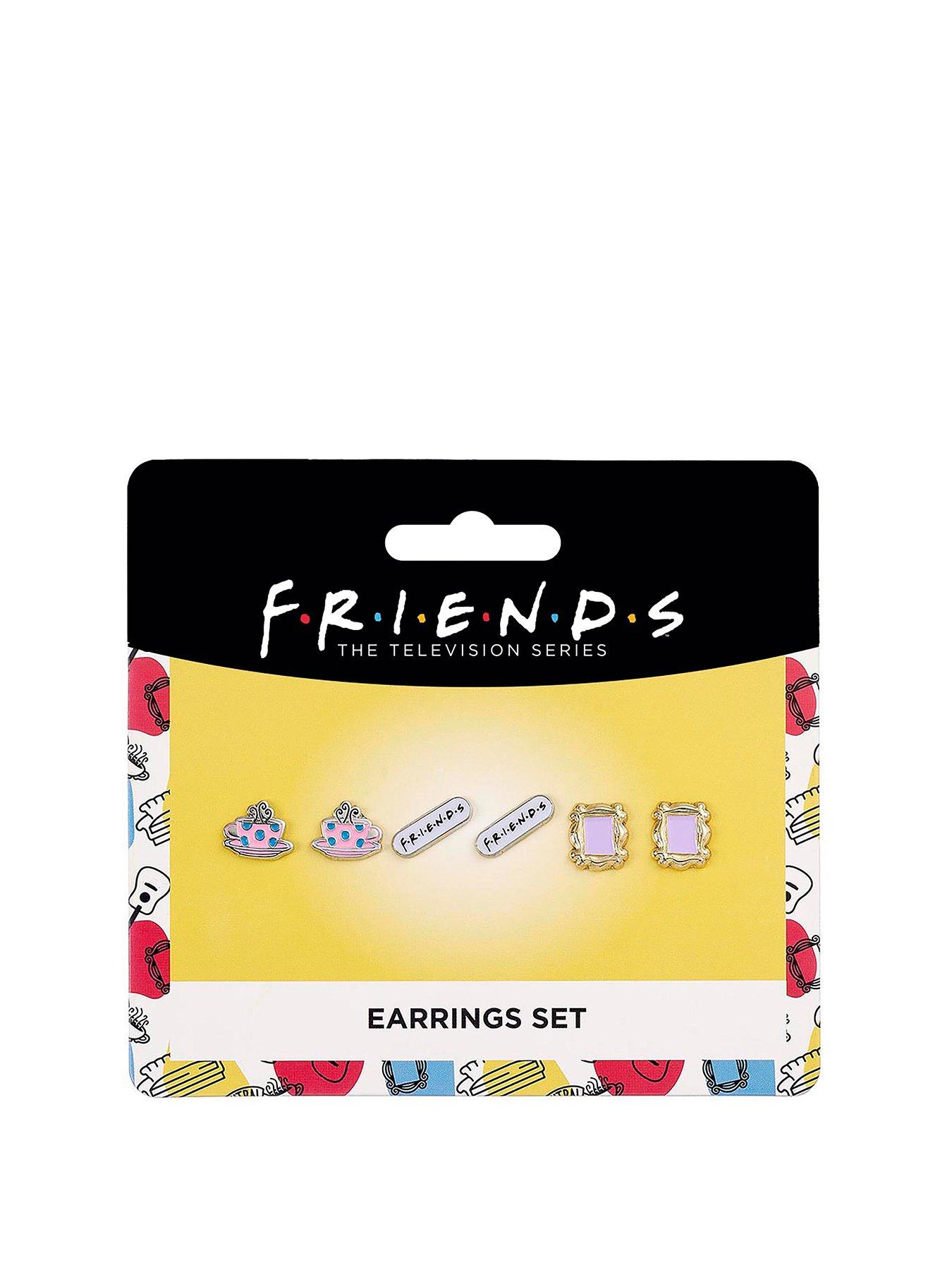 friends-tv-show-set-of-3-earring-studs-frame-coffee-cup-amp-logo
