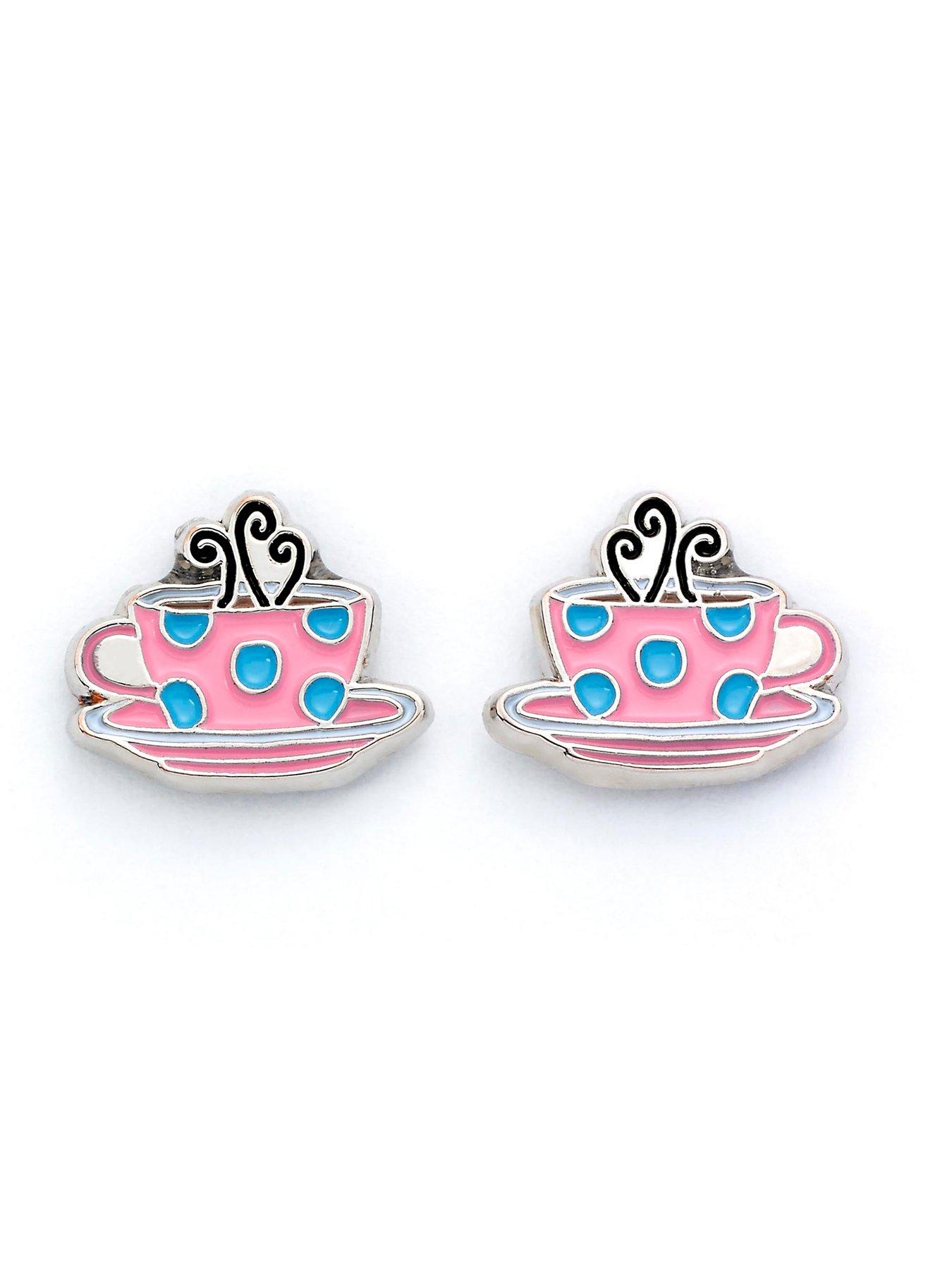  image of friends-tv-show-set-of-3-earring-studs-frame-coffee-cup-amp-logo
