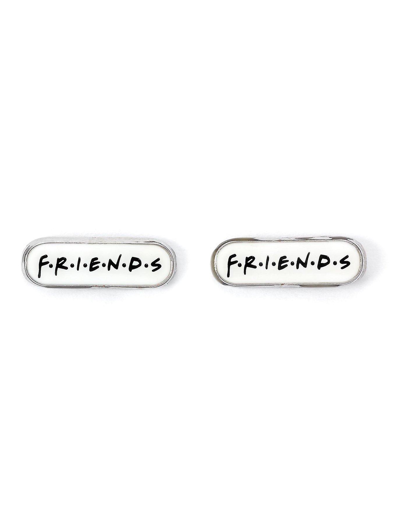  image of friends-tv-show-set-of-3-earring-studs-frame-coffee-cup-amp-logo