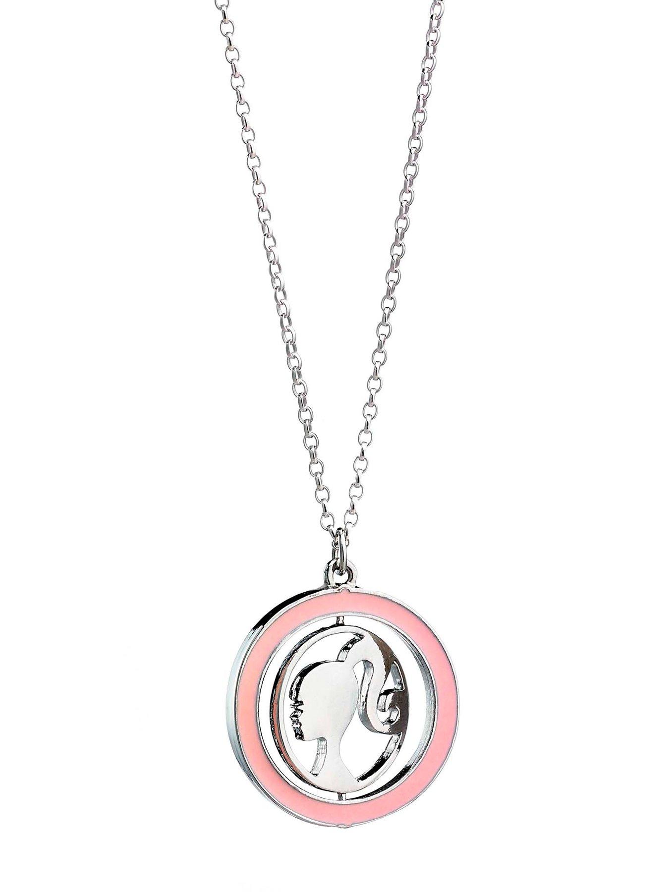 Image 4 of 6 of Barbie Spinning Silhouette Necklace
