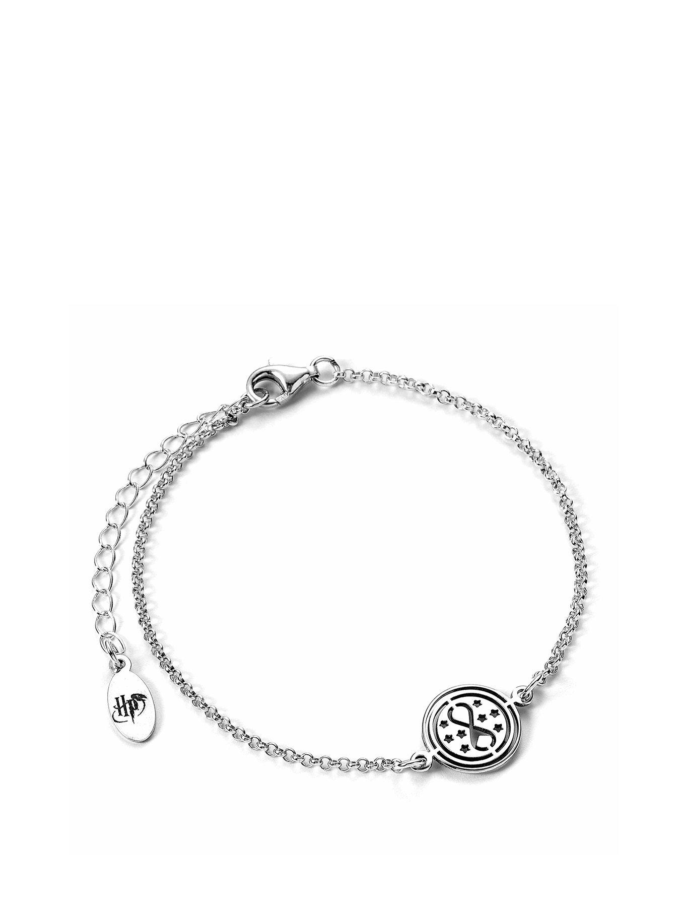 undefined Sterling Silver Time Turner Charm Bracelet