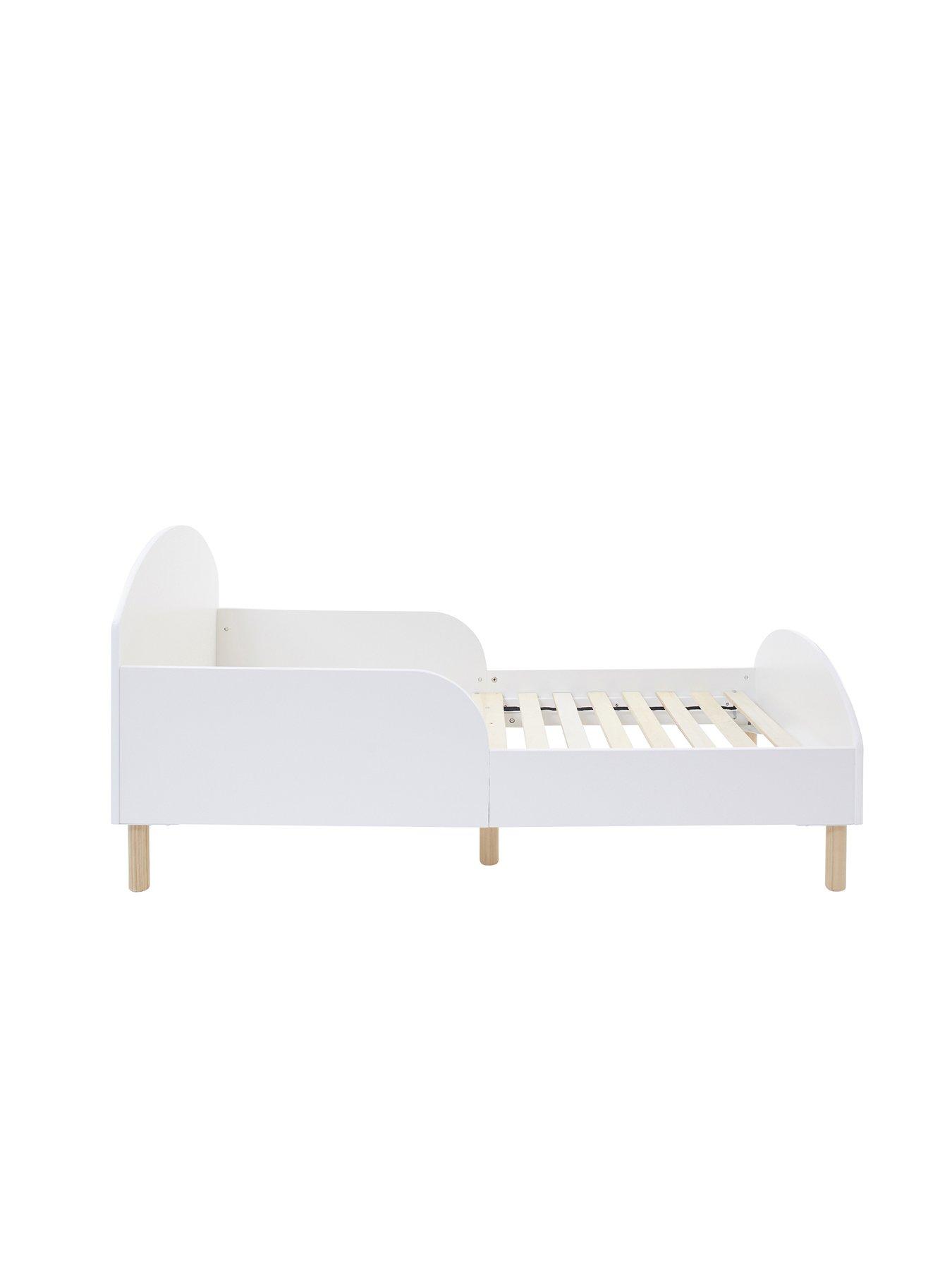 Image 6 of 7 of Liberty House White Toddler Bed with Mermaid Decal