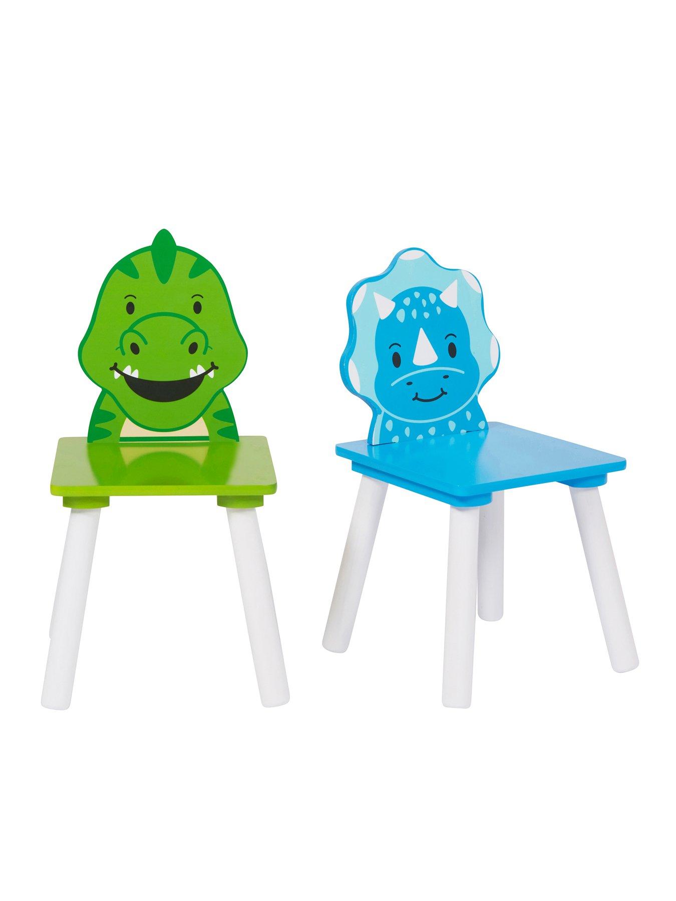  image of liberty-house-kids-dinosaur-table-and-two-chairs-set