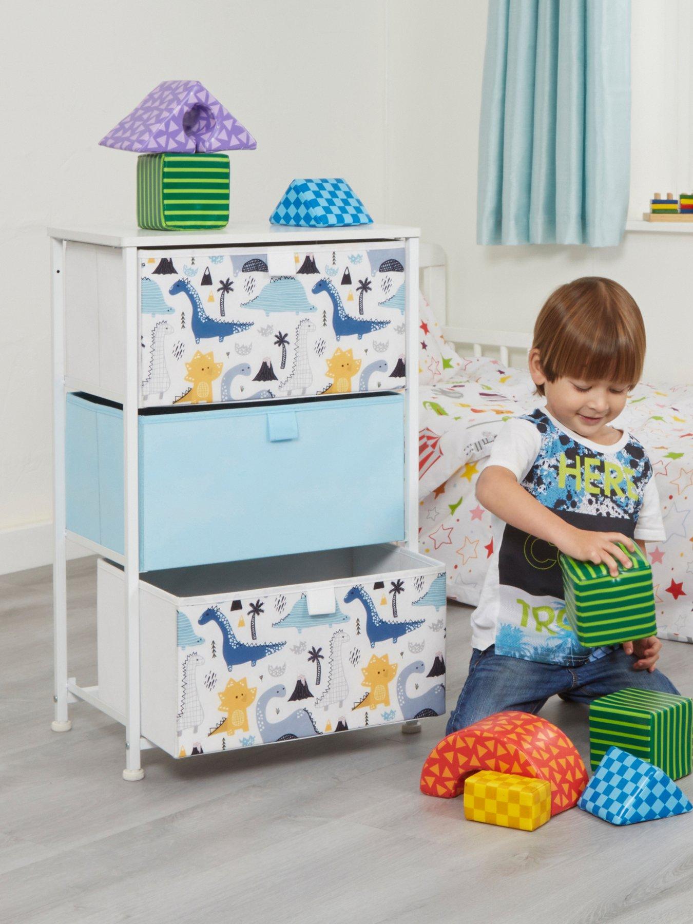 Liberty House Dinosaur Three Drawer Storage Chest