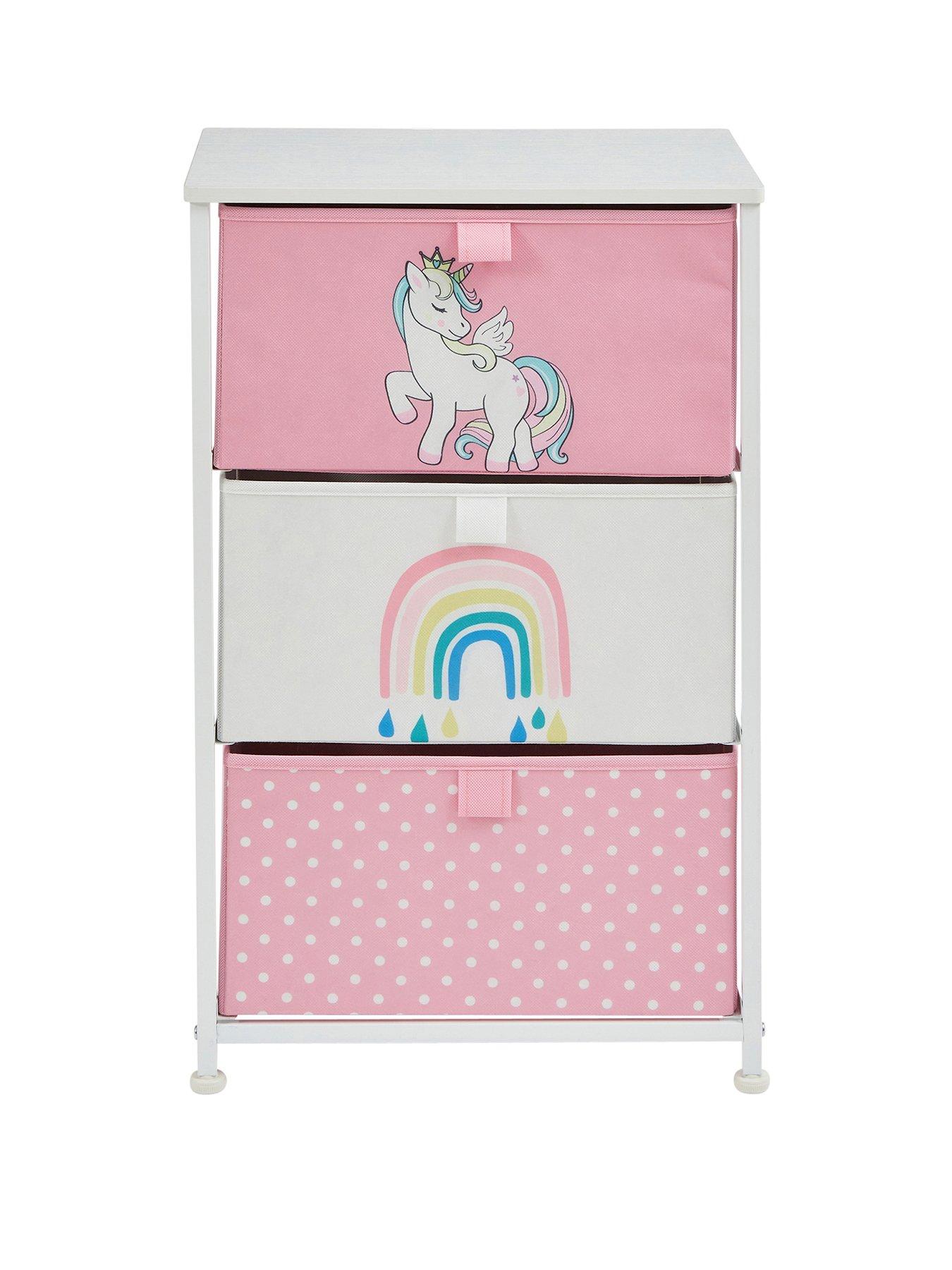 Image 2 of 7 of Liberty House Unicorn Three Drawer Storage Chest
