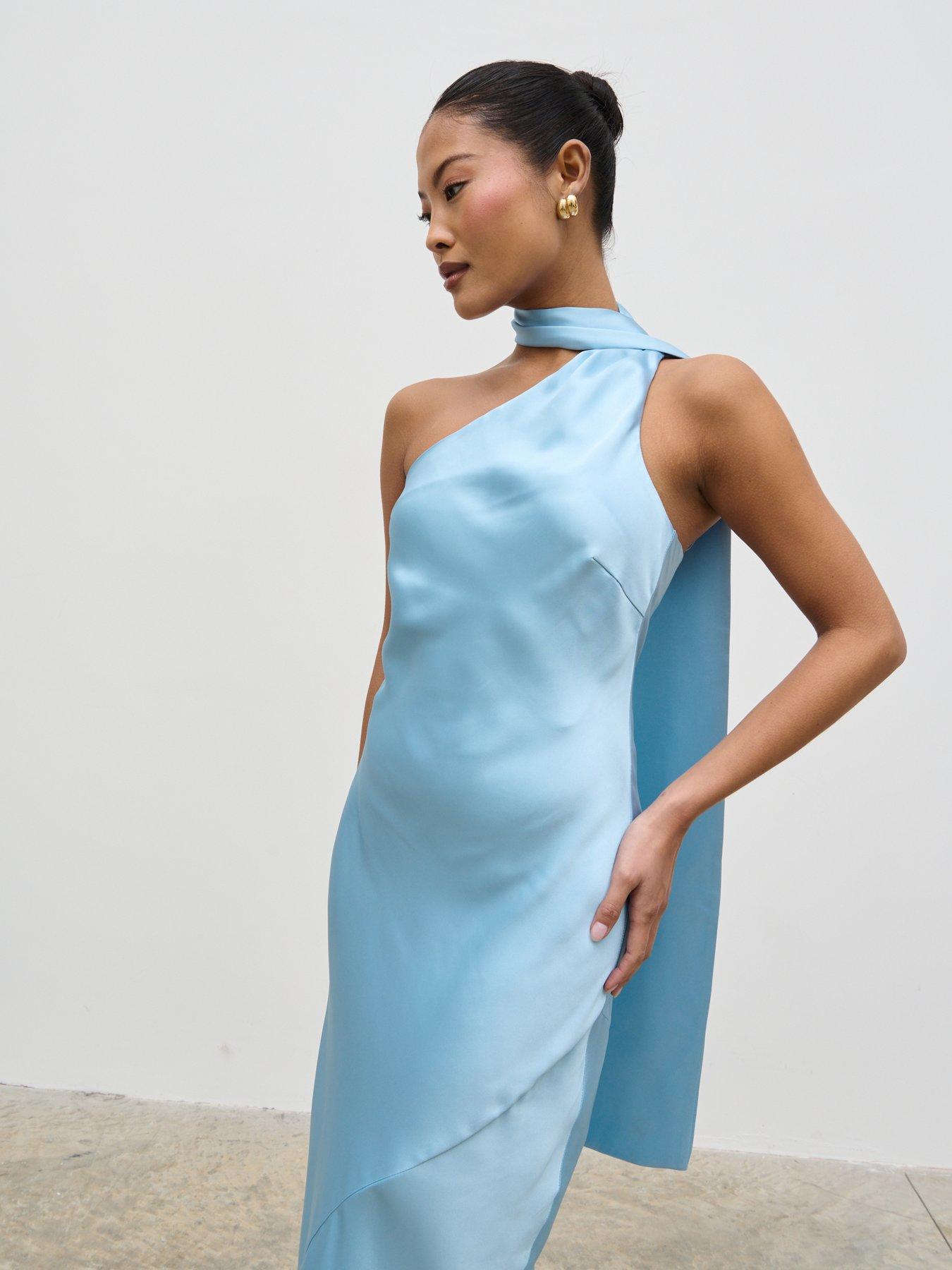  image of pretty-lavish-sheree-one-shoulder-scarf-maxi-dress-sky-blue