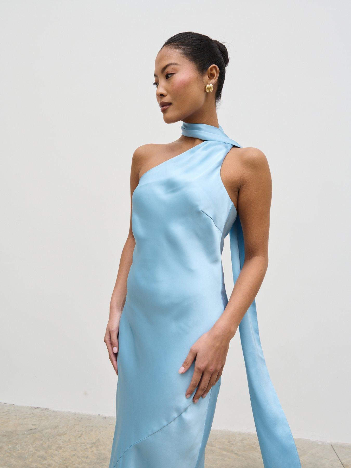  image of pretty-lavish-sheree-one-shoulder-scarf-maxi-dress-sky-blue