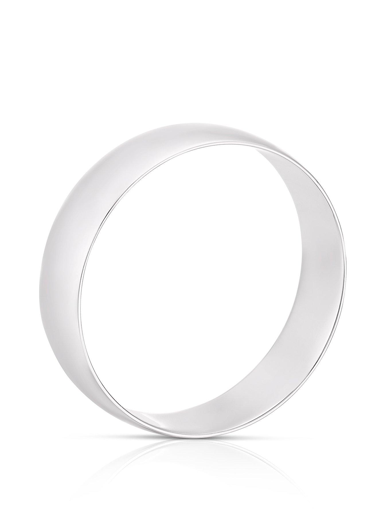  image of h-samuel-platinum-6mm-heavy-d-shape-wedding-ring