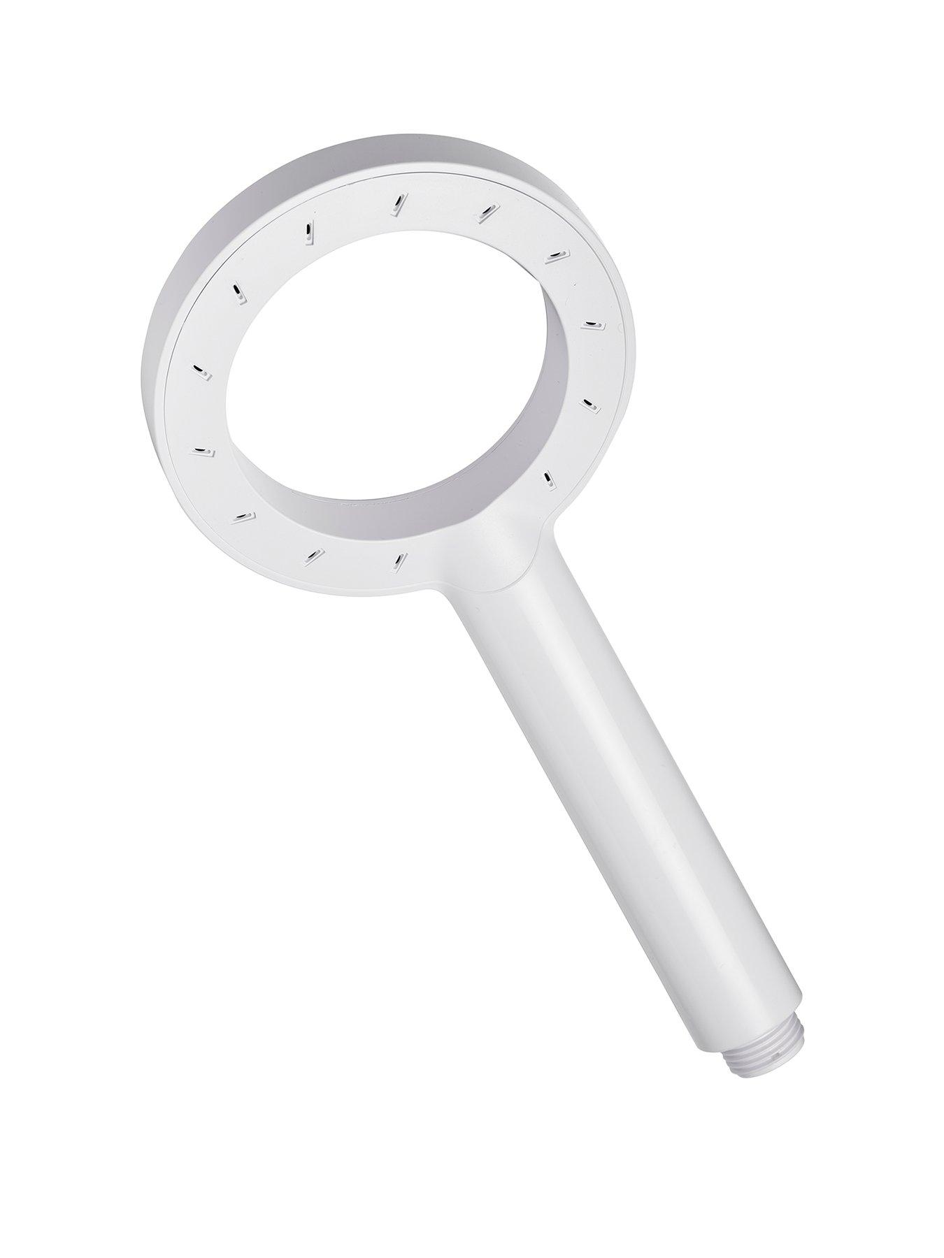  image of triton-kylie-universal-single-spray-shower-head-white