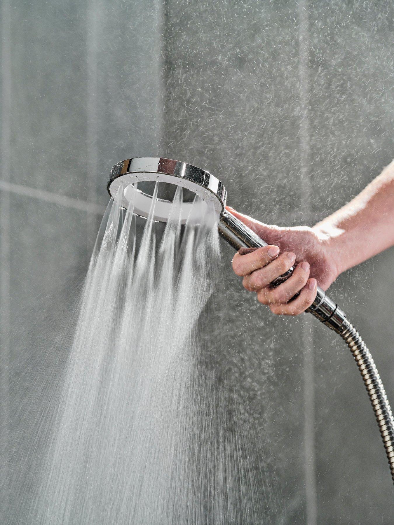  image of triton-kylie-universal-single-spray-shower-head-white