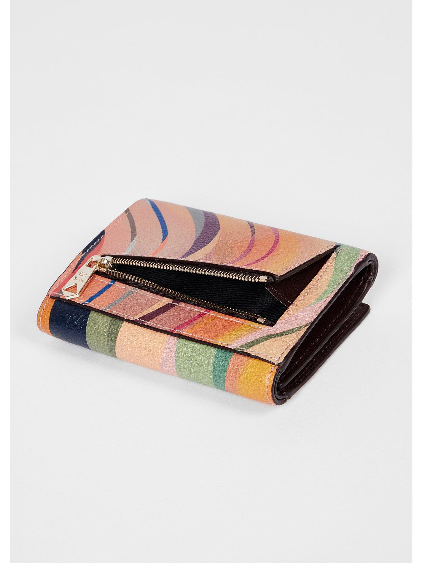  image of ps-paul-smith-swirl-small-trifold-purse