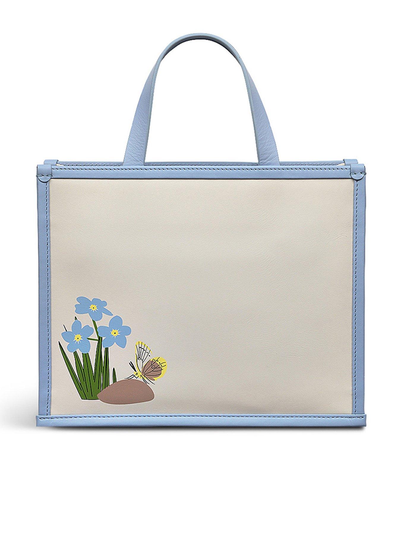Image 3 of 5 of Radley RHS SS25 Small Ziptop Grab Bag - White