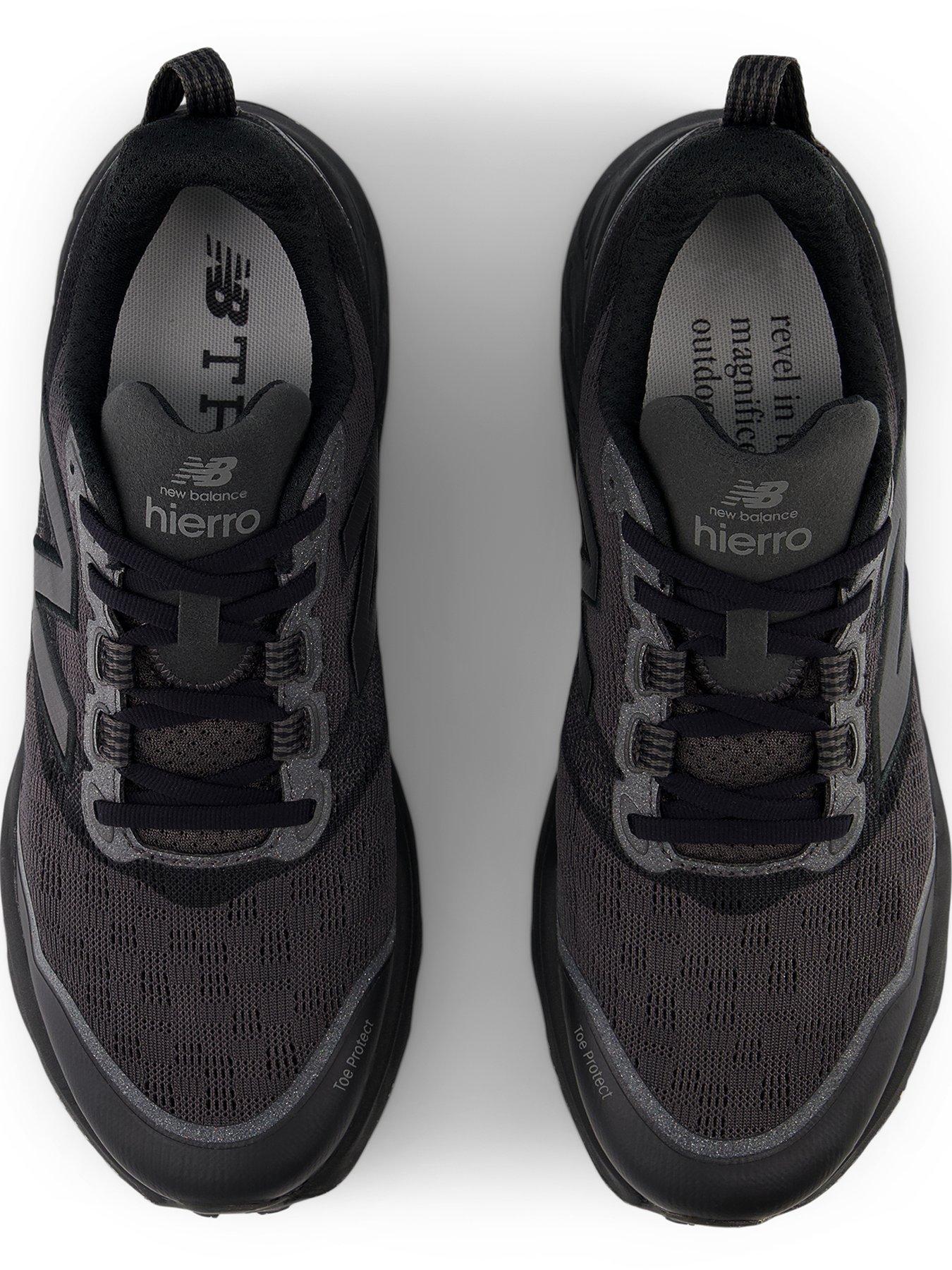  image of new-balance-mens-trail-running-fresh-foam-x-hierro-v9-trainers-black