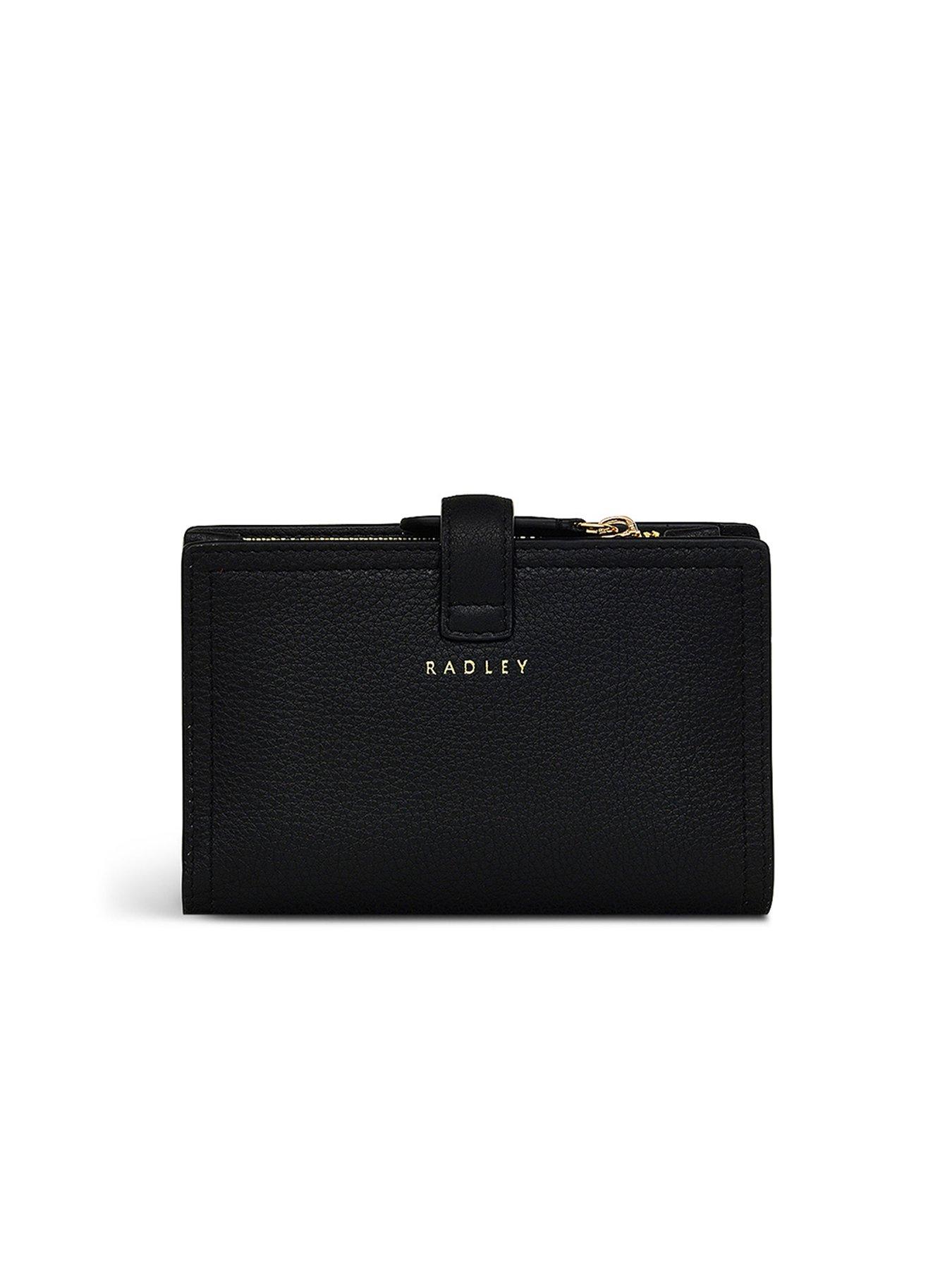  image of radley-willis-street-medium-leather-bifold-purse-black