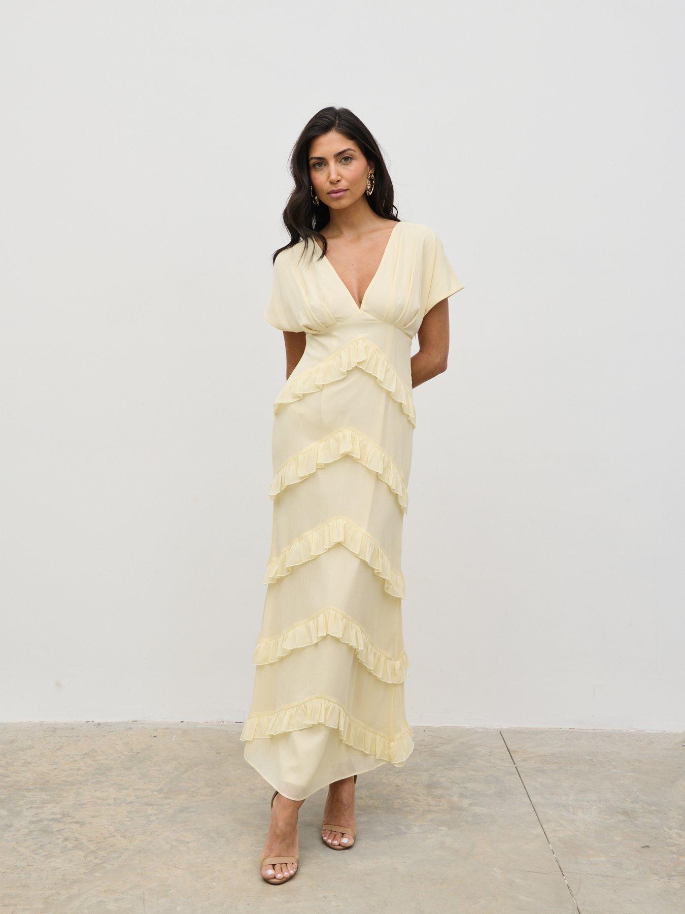 pretty-lavish-tamsin-ruffle-chiffon-dress