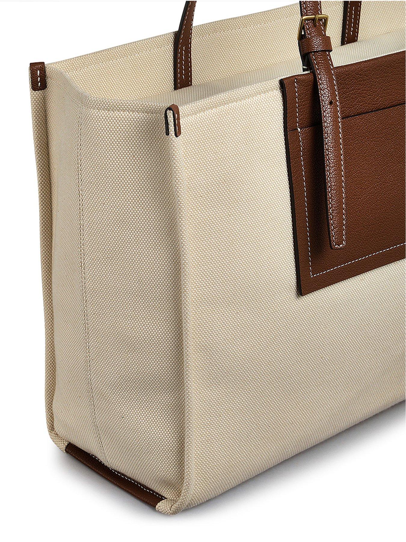 image of radley-the-burlington-canvas-large-ziptop-tote-bag