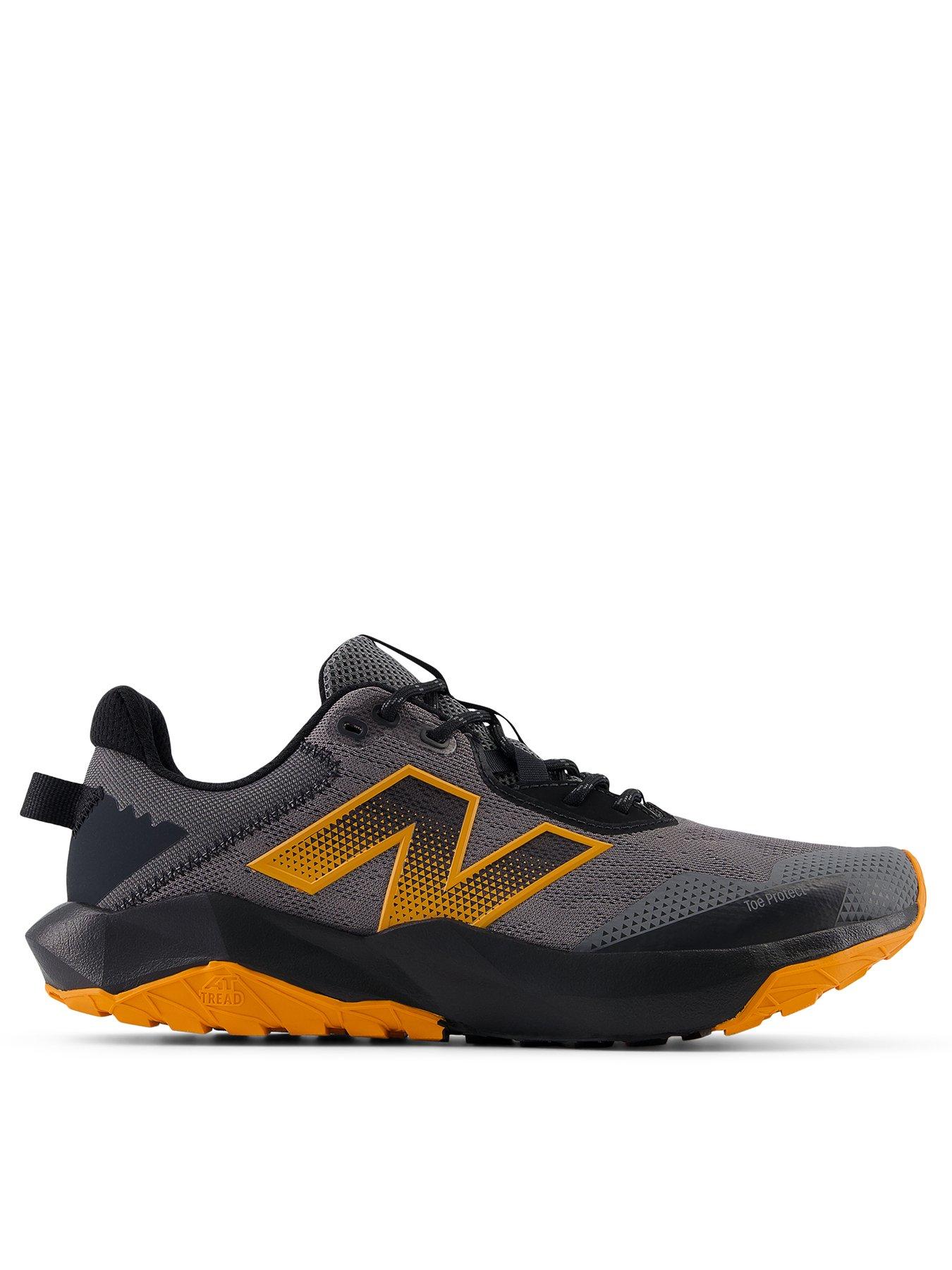 New Balance Mens Trail Running Dynasoft Nitrel V6 Trainers - Grey/Orange