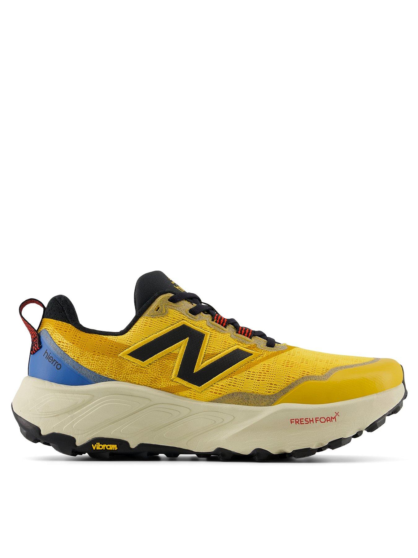 undefined Mens Trail Running Fresh Foam X Hierro V9 Trainers - Yellow