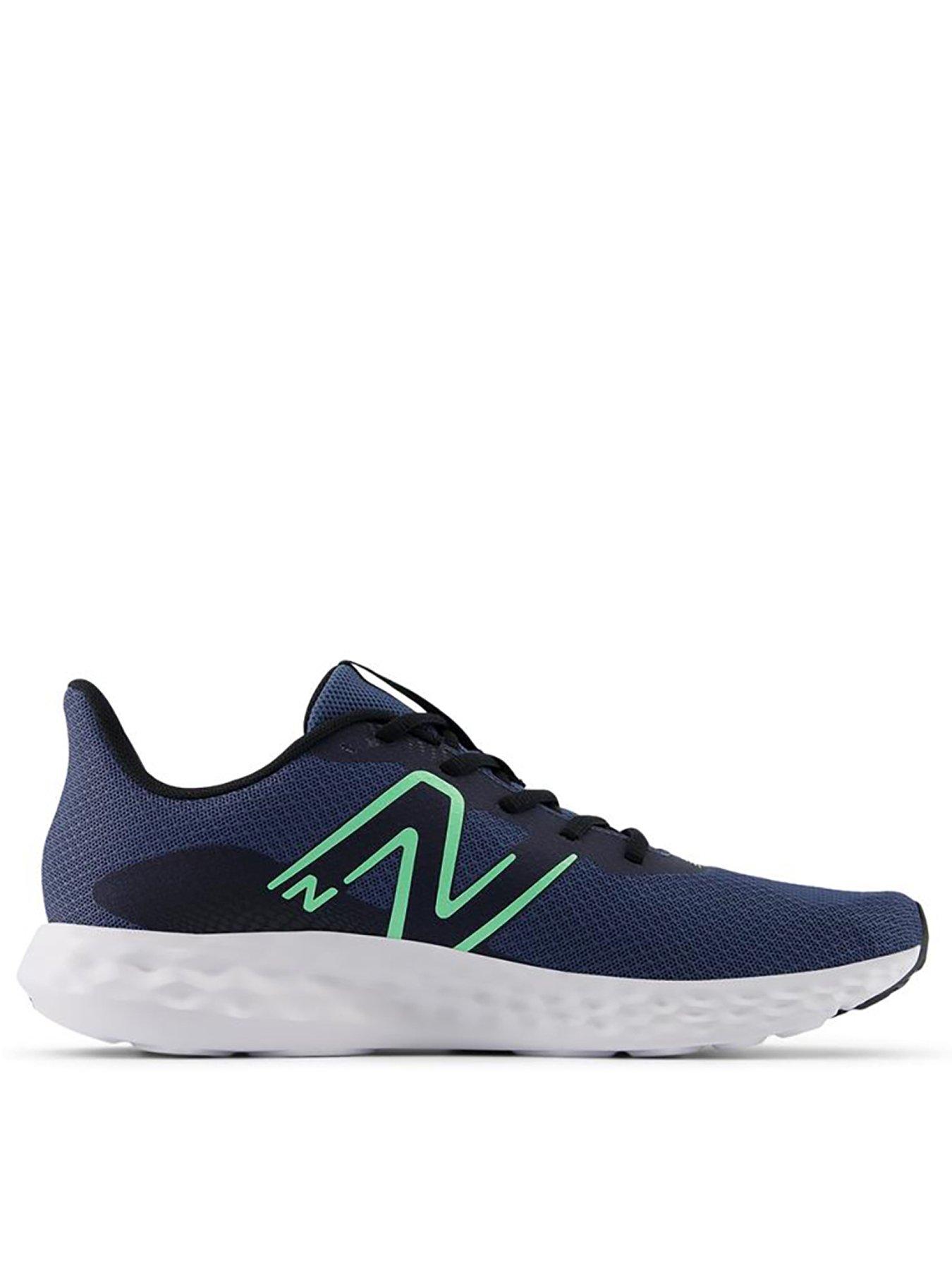  image of new-balance-mens-running-411-v3-trainers-navy