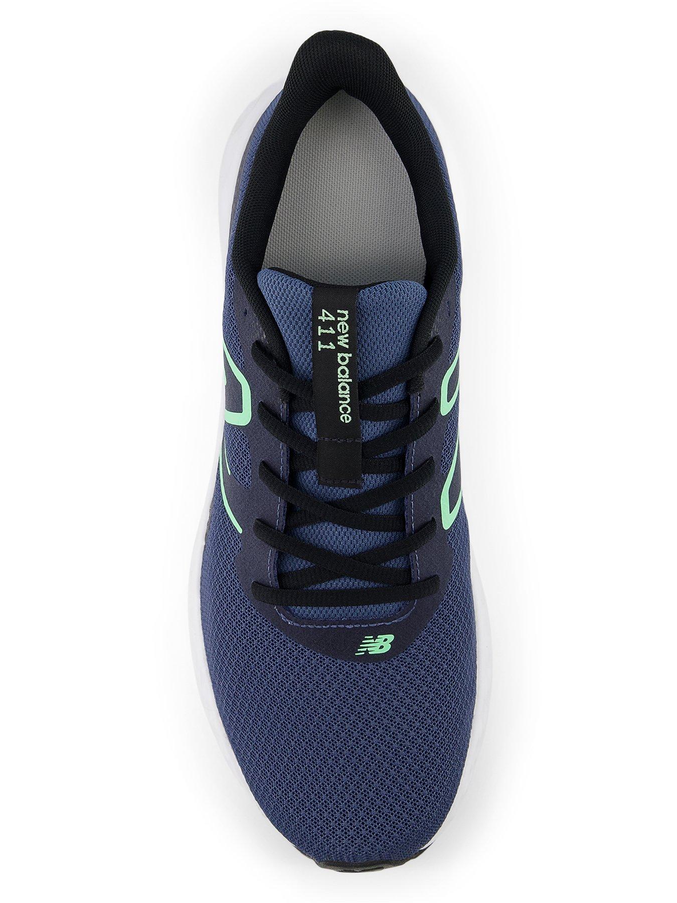  image of new-balance-mens-running-411-v3-trainers-navy