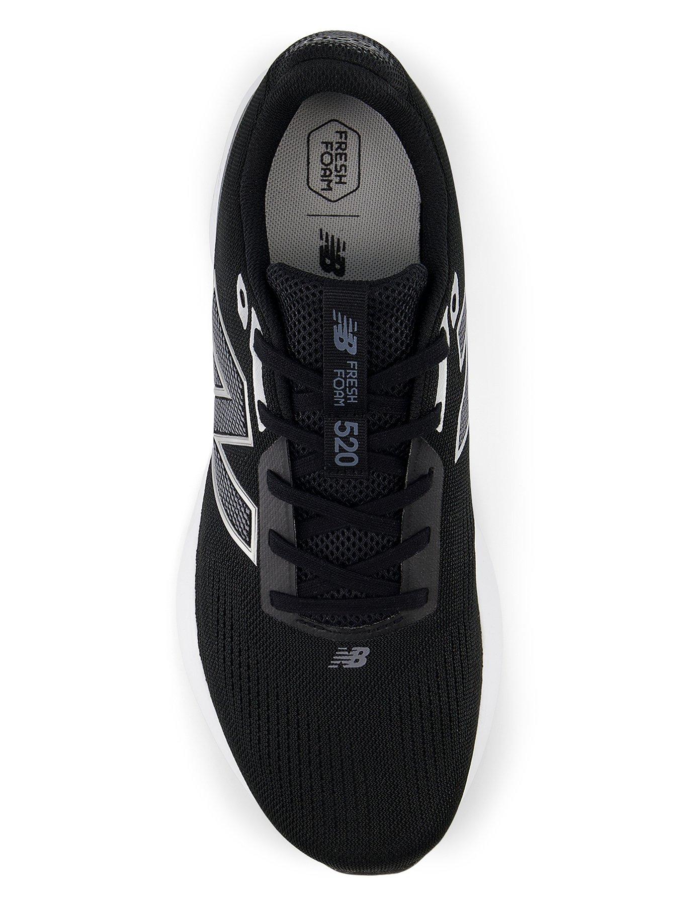  image of new-balance-mens-running-520-v9-trainers-black