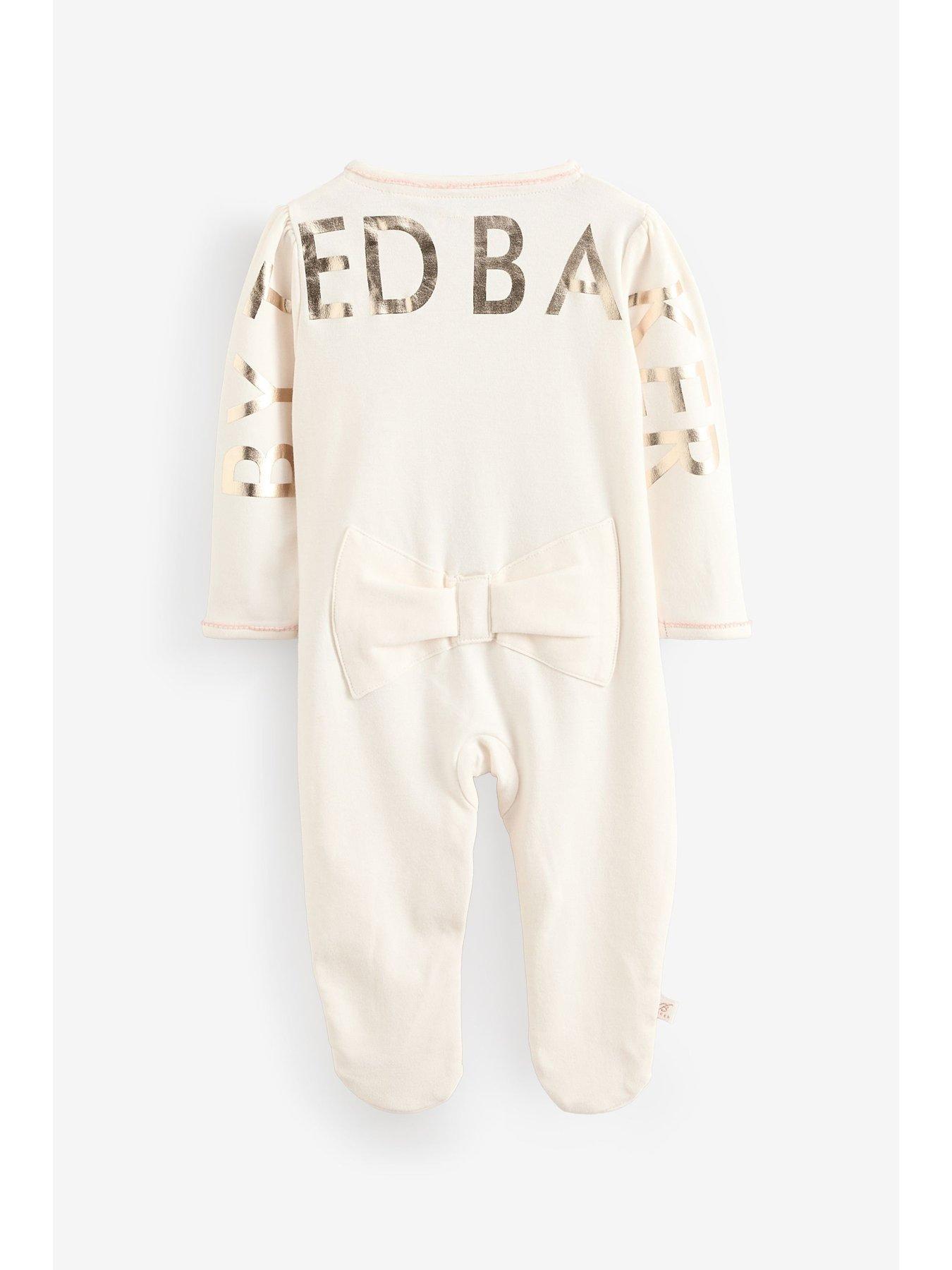  image of ted-baker-baby-girlsnbspsleepsuit-multi