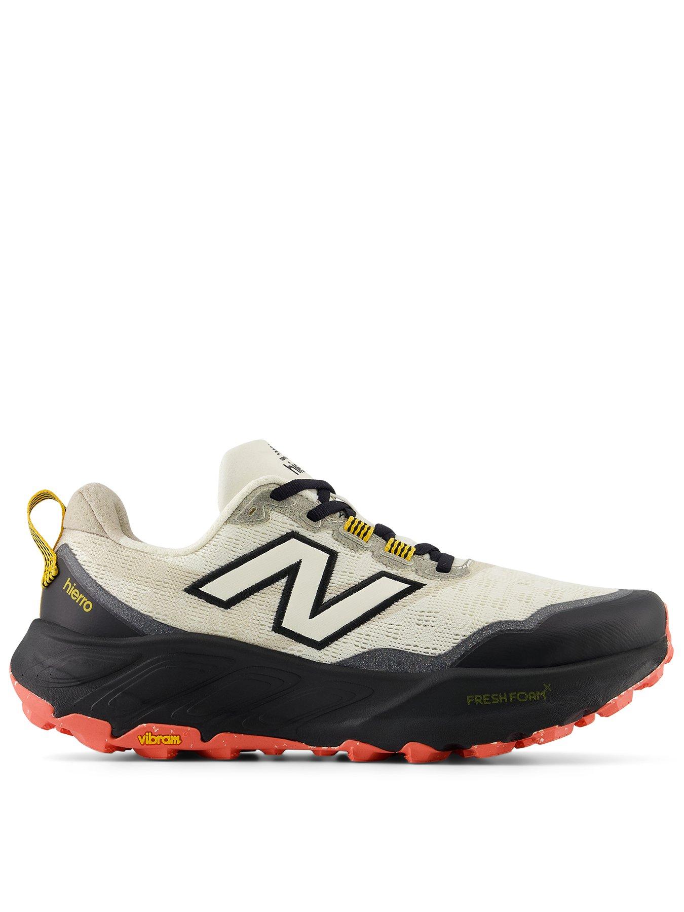 undefined Mens Trail Running Fresh Foam X Hierro V9 Trainers - Off White